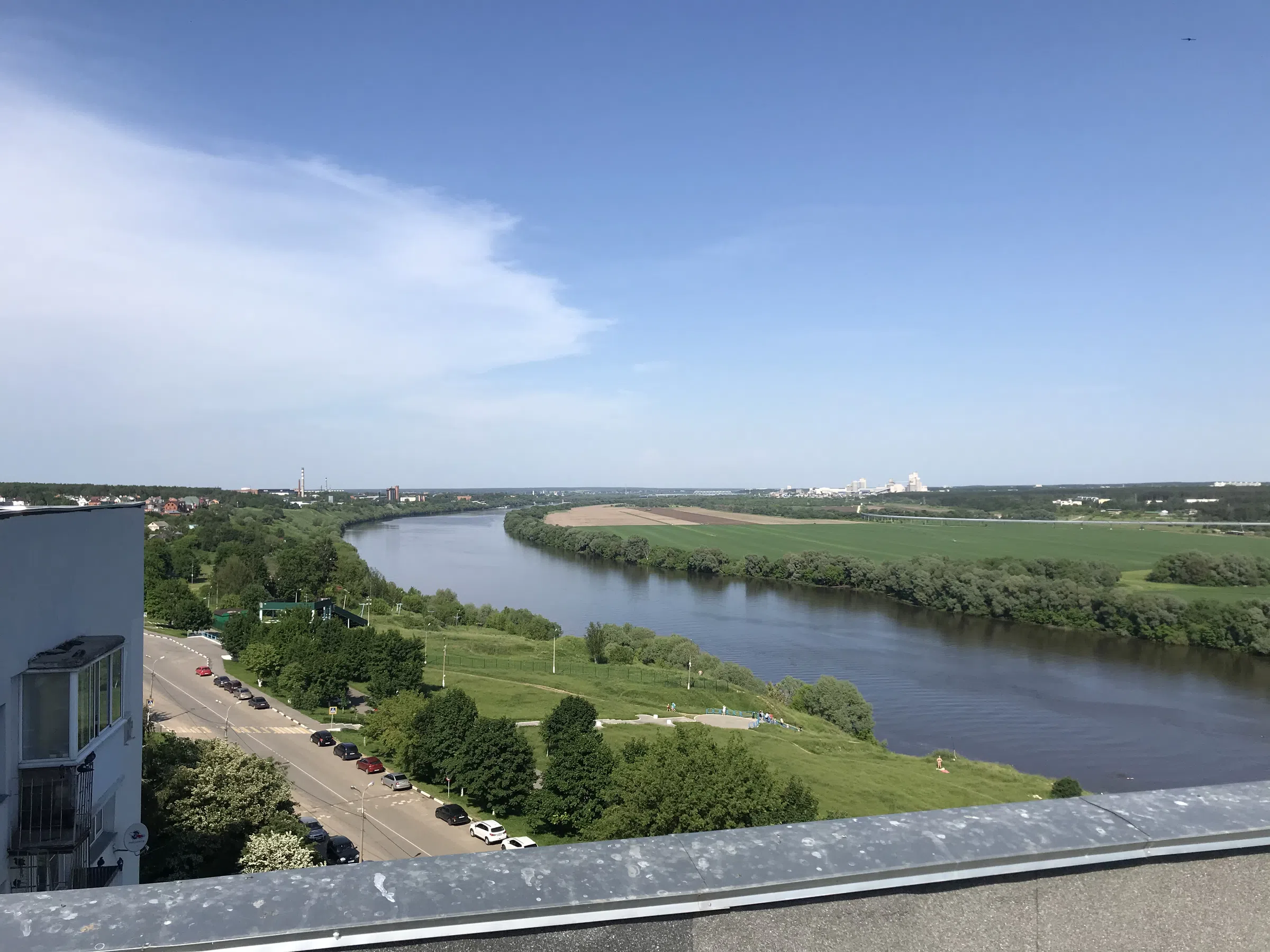 Крыша с панорамой реки, фото 1
