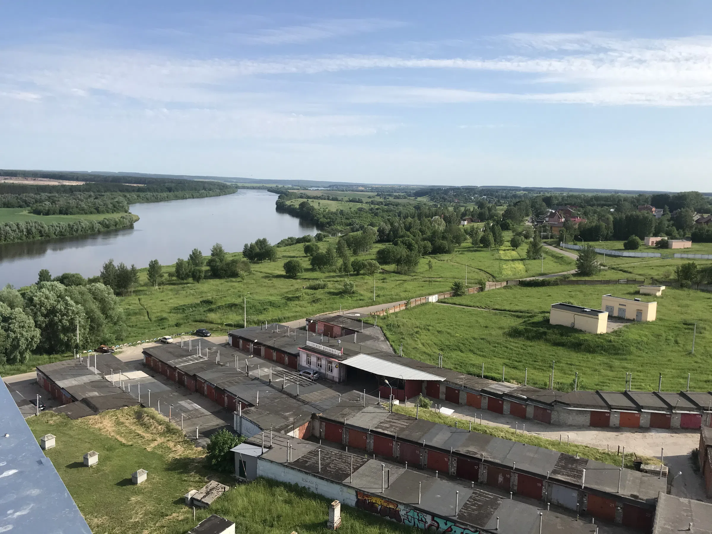 Крыша с панорамой реки, фото 24