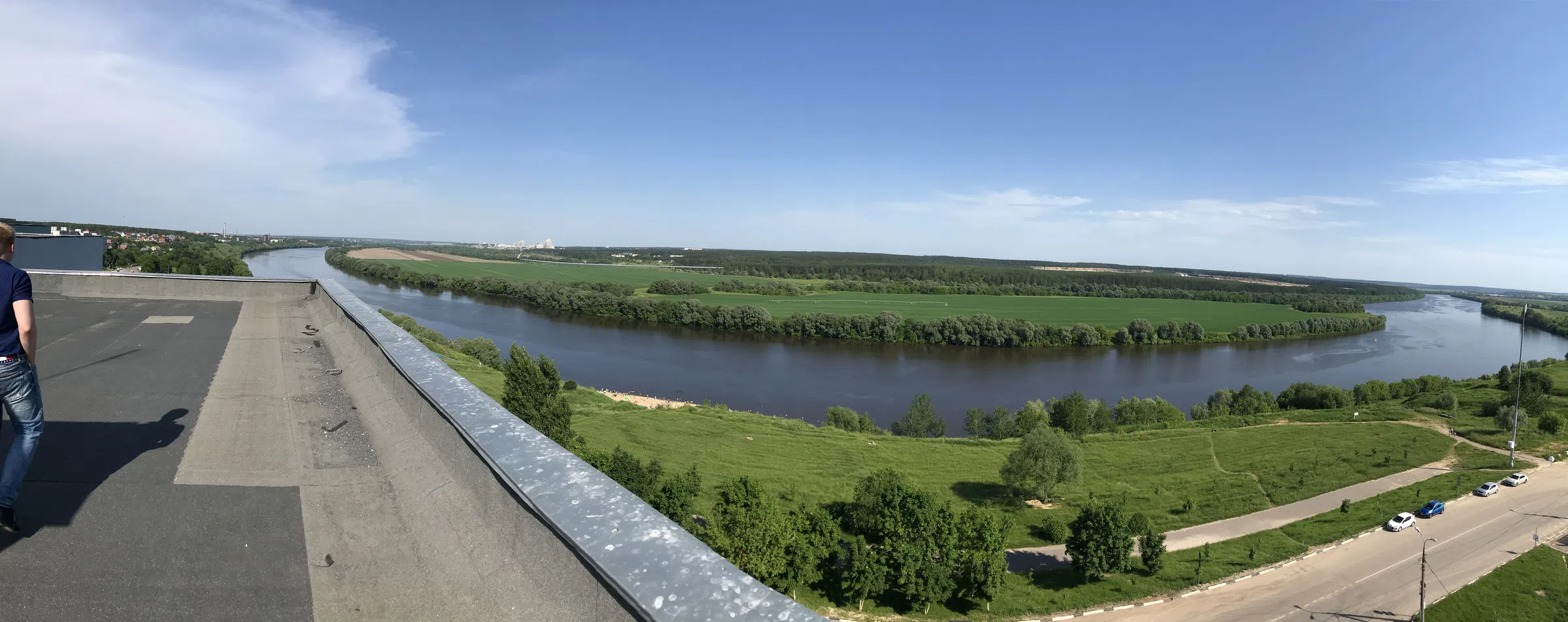 Крыша с панорамой реки, фото 15