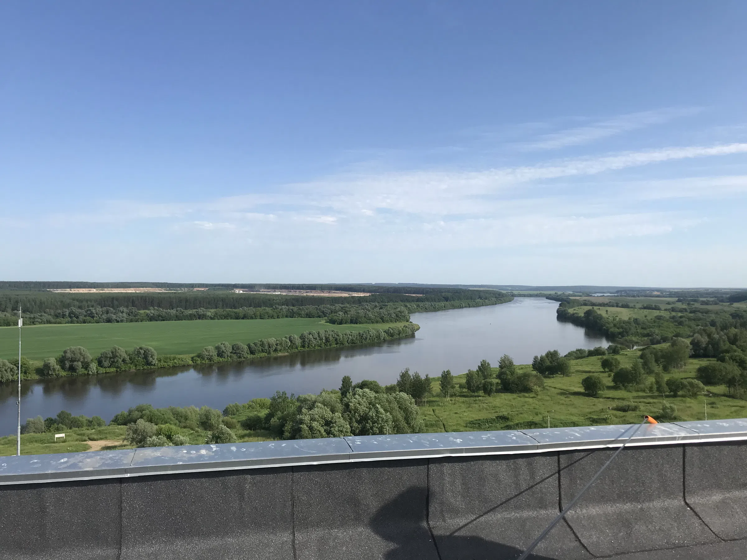 Крыша с панорамой реки, фото 17