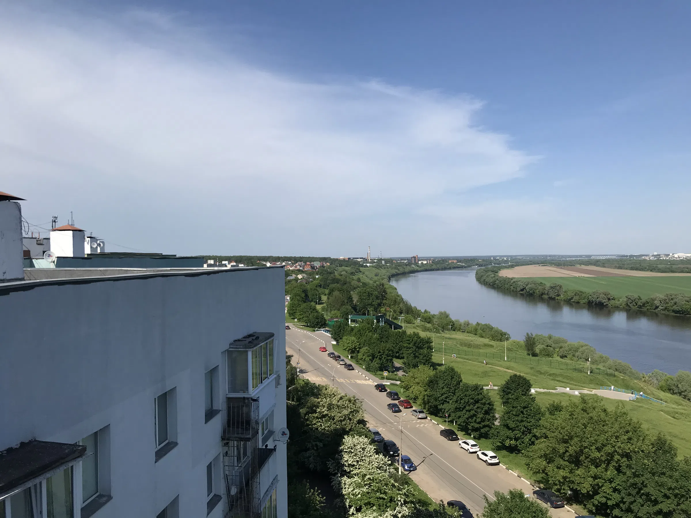 Крыша с панорамой реки, фото 11