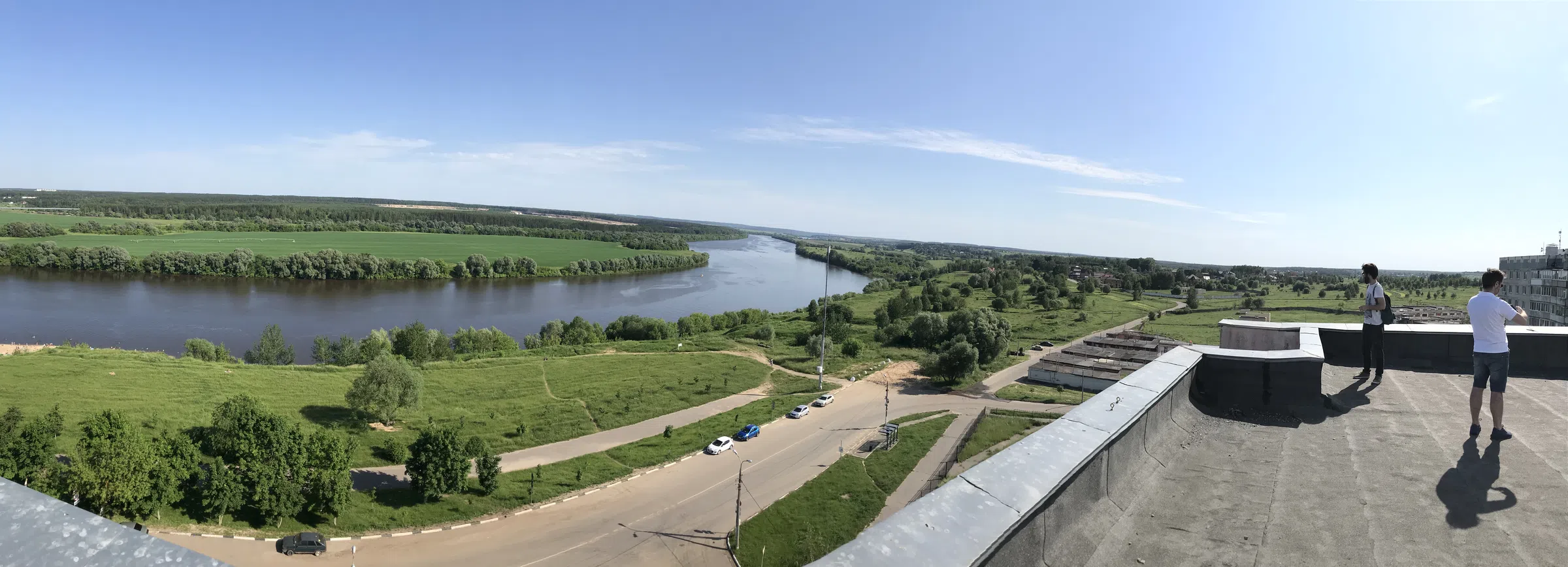 Крыша с панорамой реки, фото 16