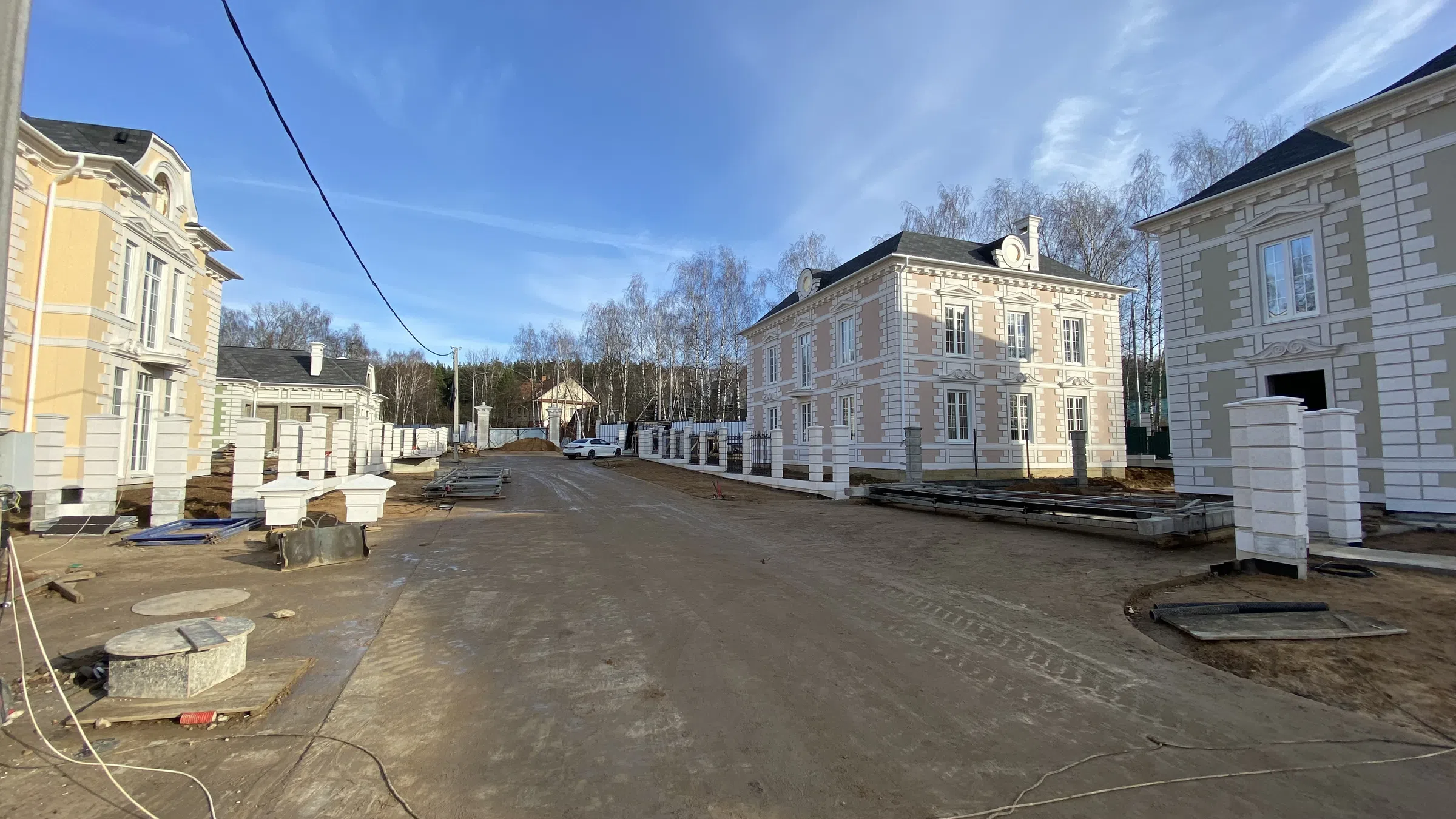 Новые неоклассические коттеджи, фото 8