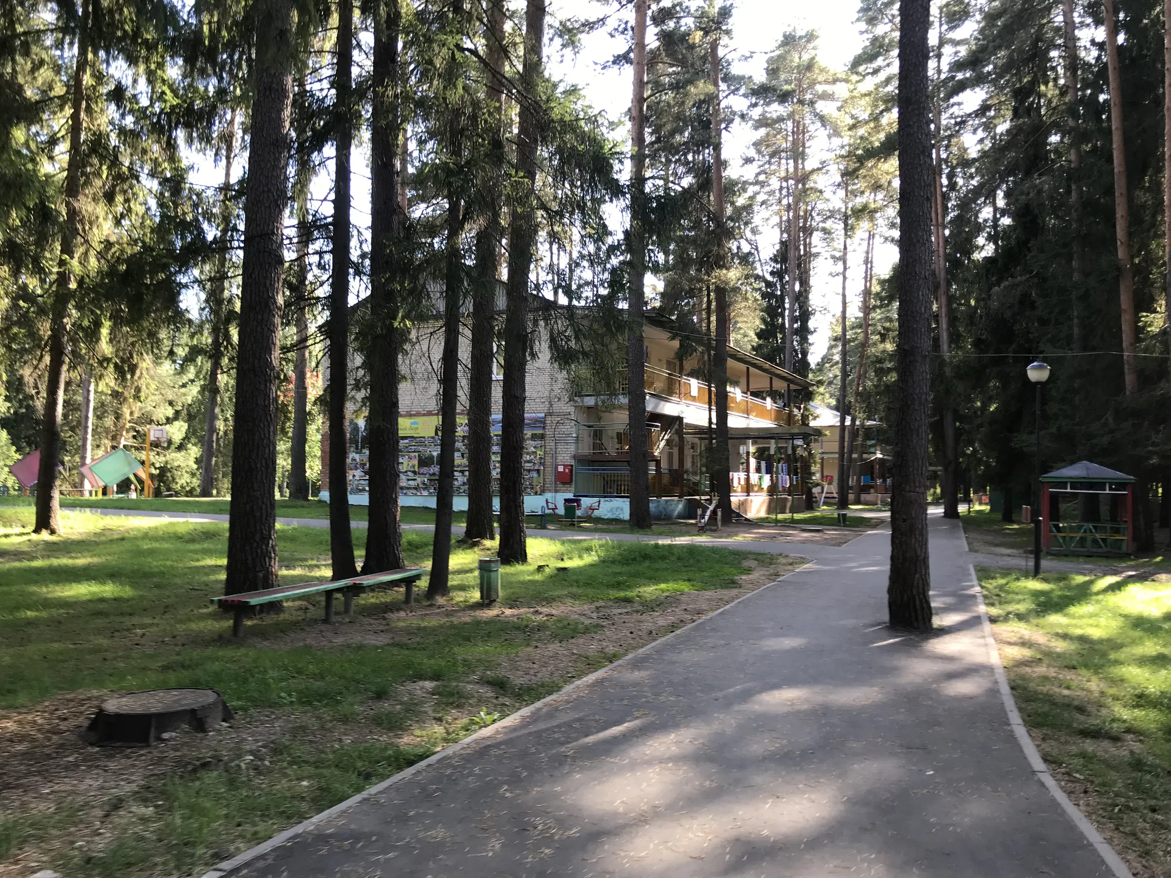 Парк с постройками, фото 17