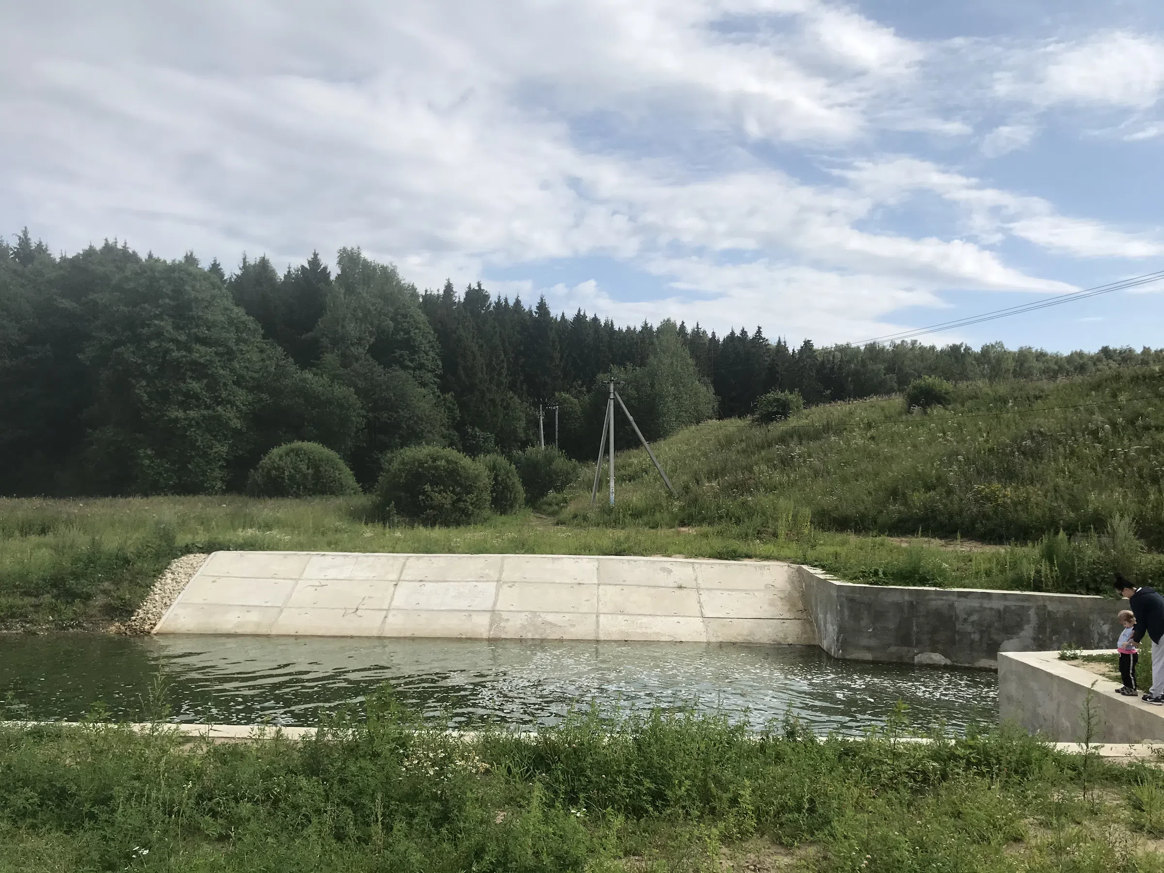 Лесное озеро с берегом, фото 5