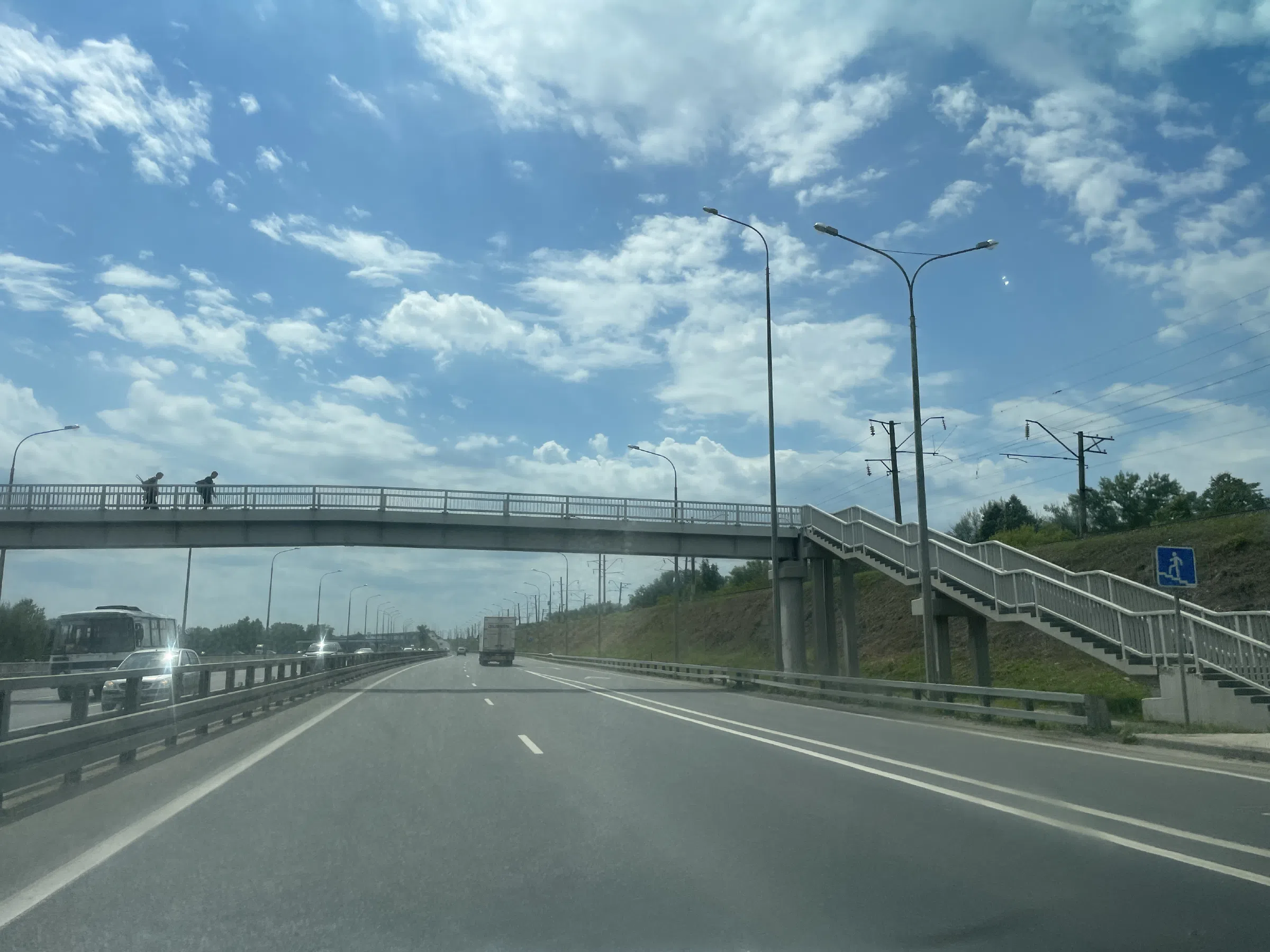 Автомобильный мост с видом, фото 7