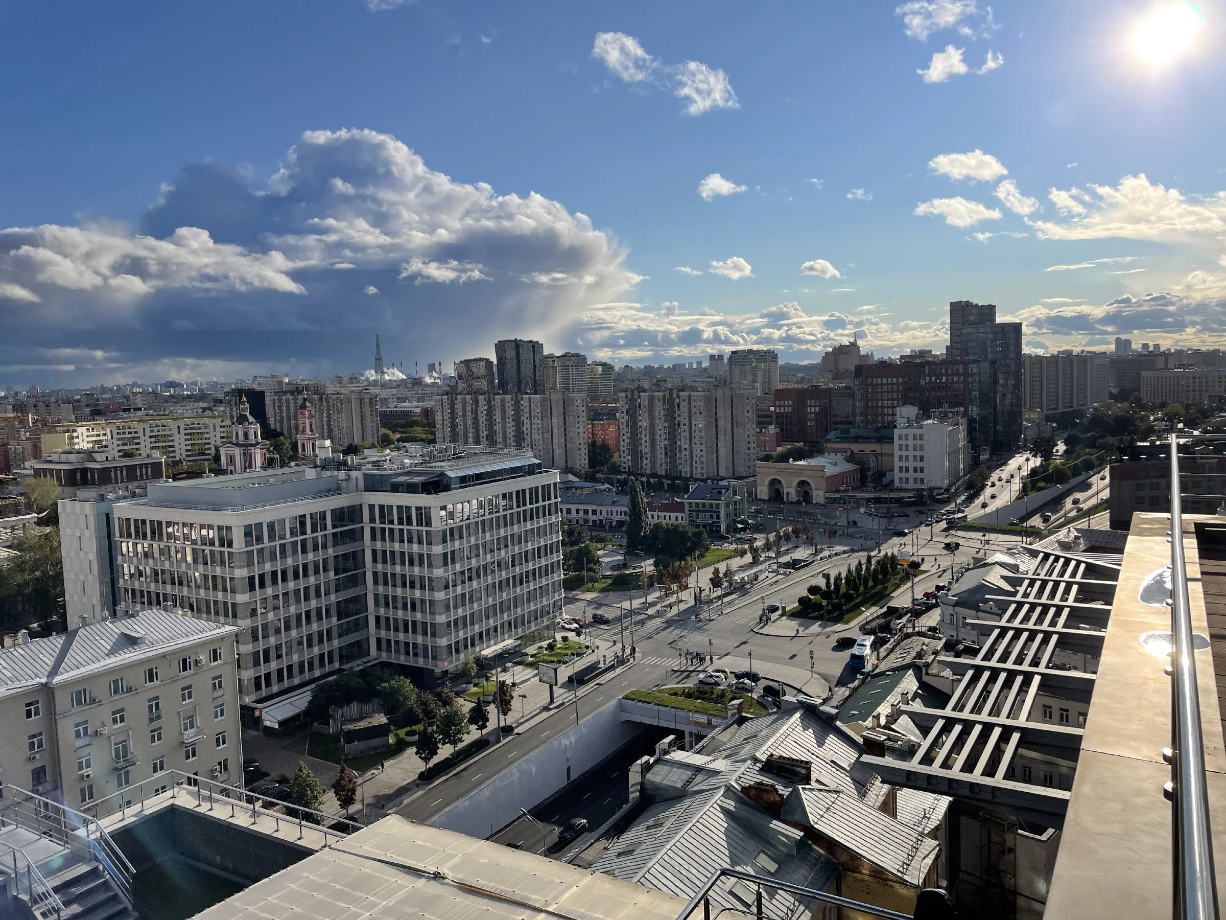 Панорамная крыша с террасой, фото 13