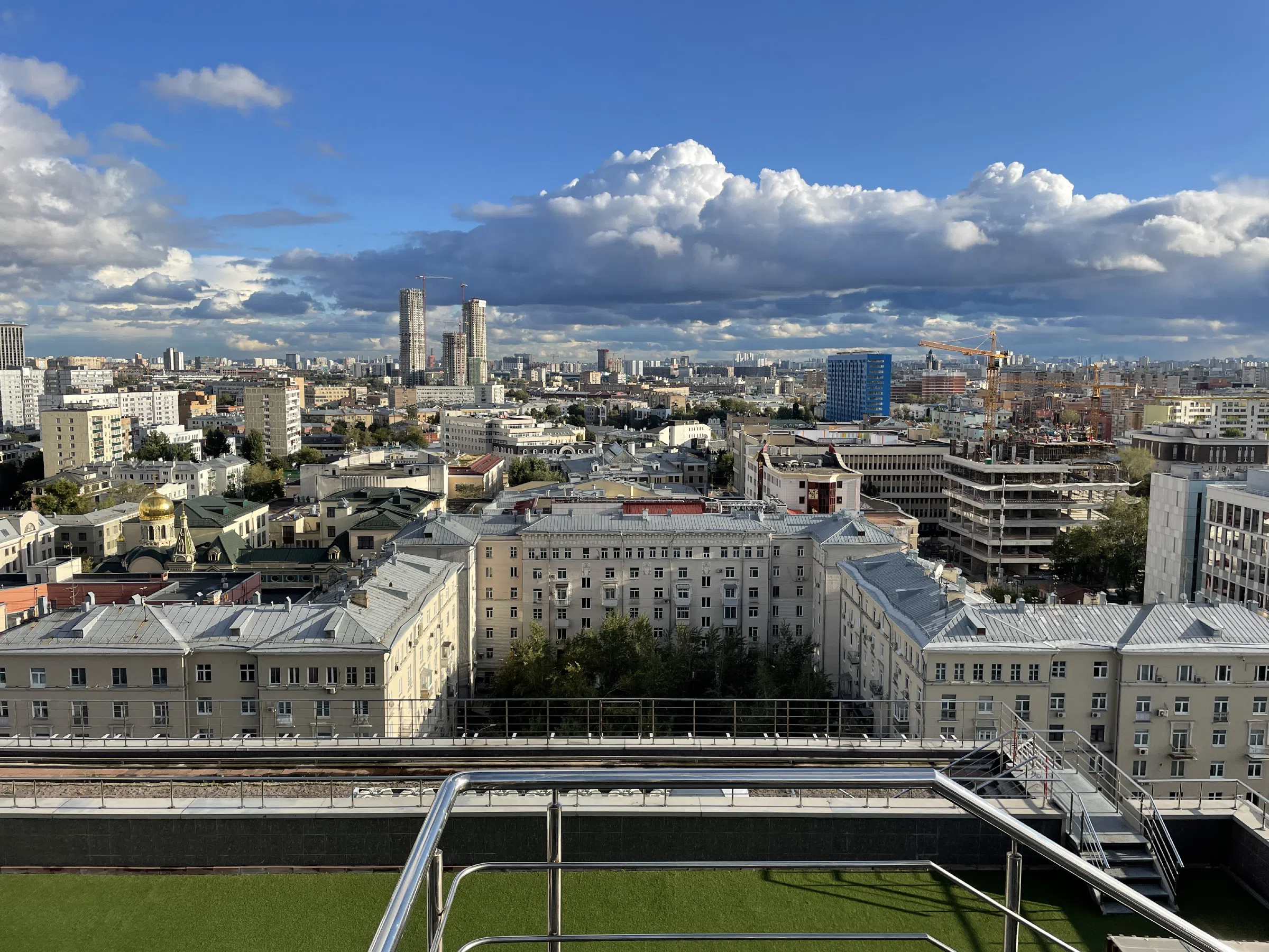 Панорамная крыша с террасой, фото 12