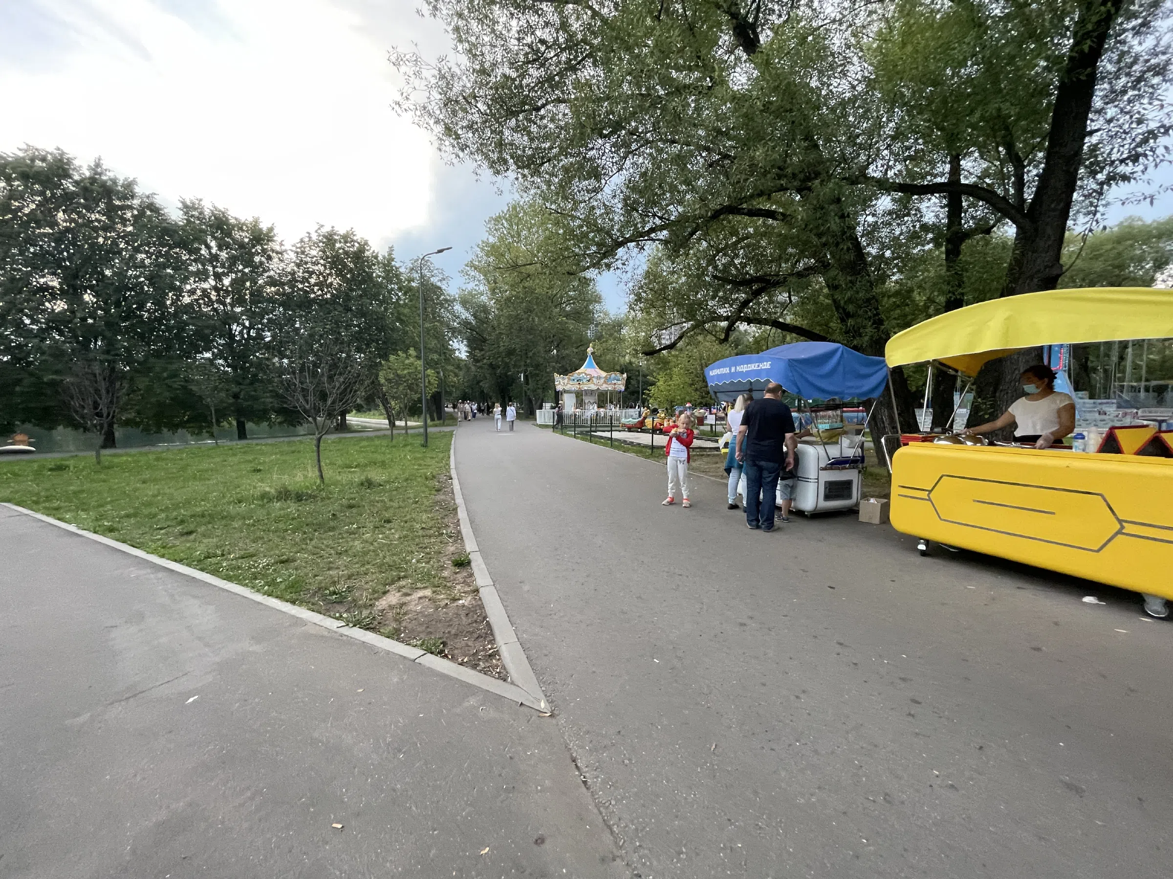 Парк с каруселями и воркаутом, фото 11