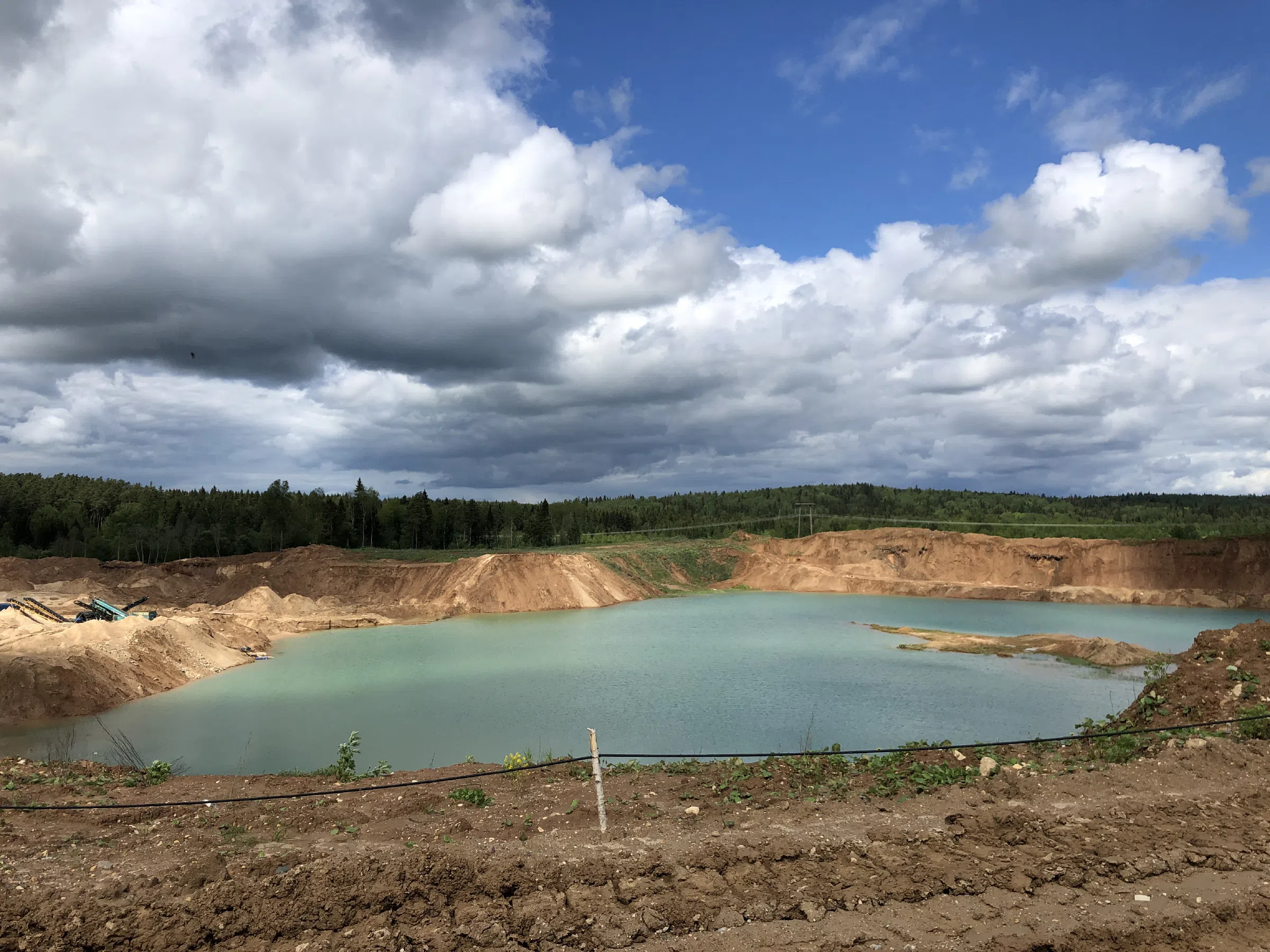 Карьер с бирюзовой водой, фото 19