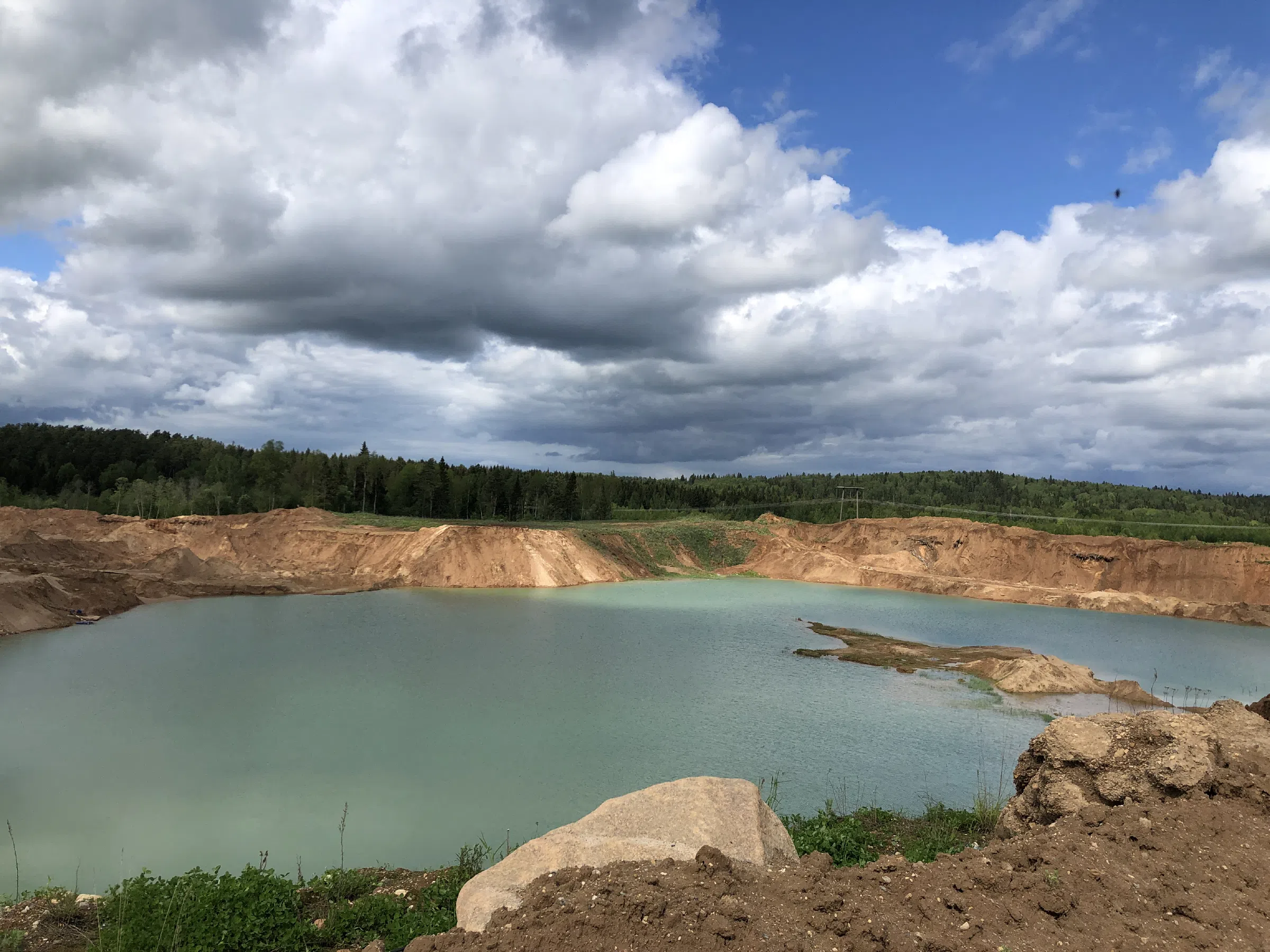 Карьер с бирюзовой водой, фото 22