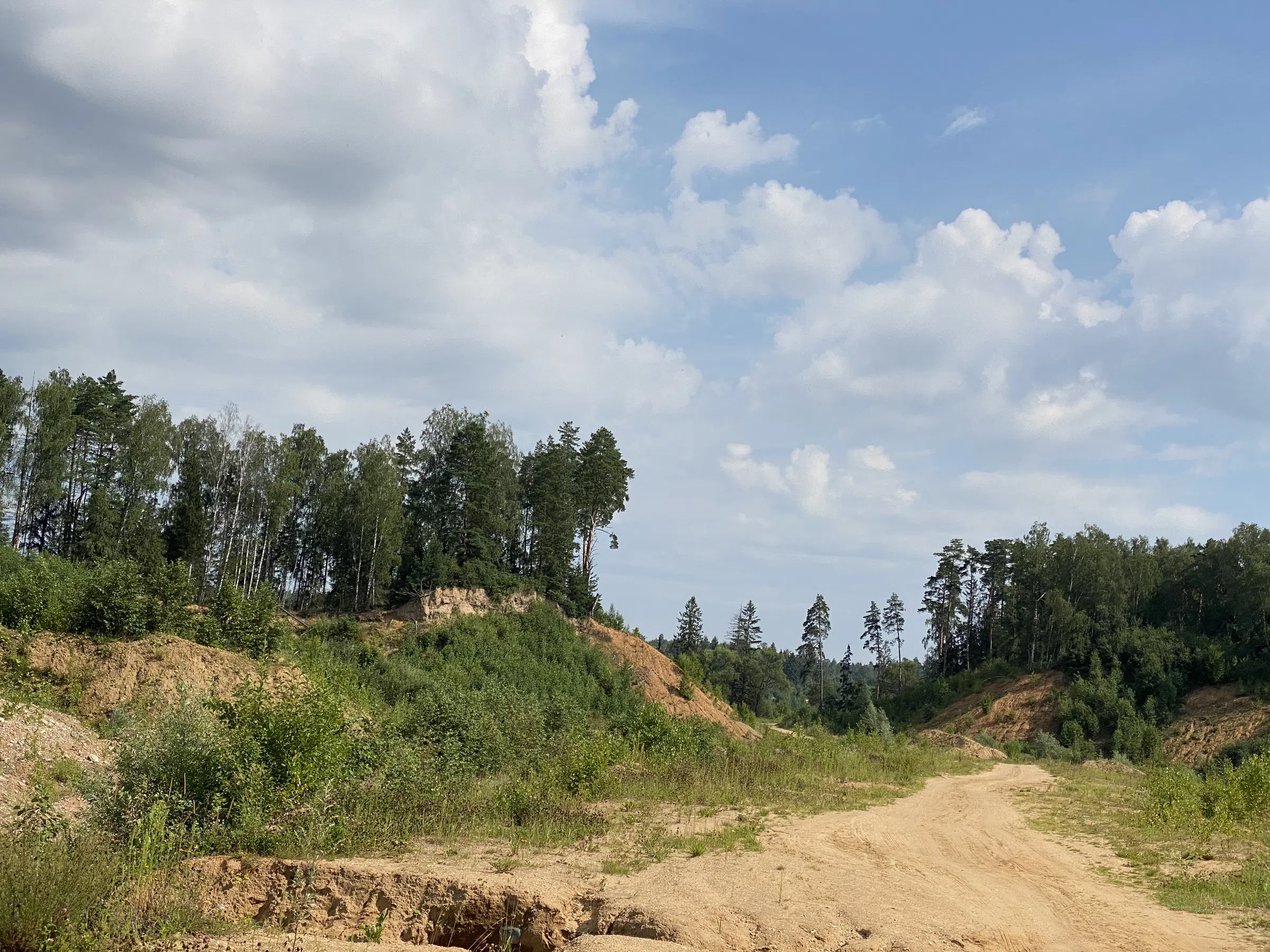Карьер с озером и лесом, фото 12