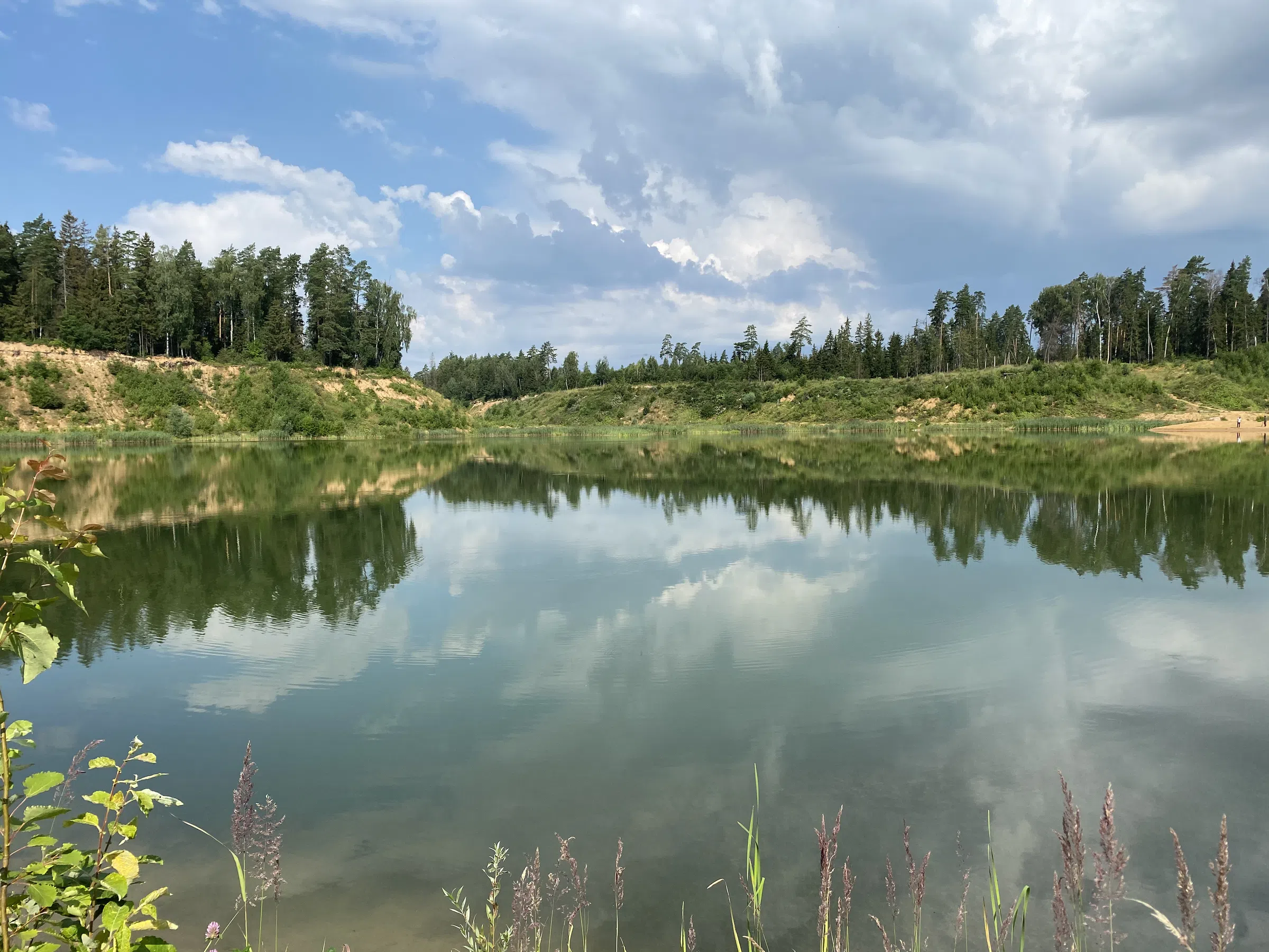Карьер с озером и лесом, фото 7