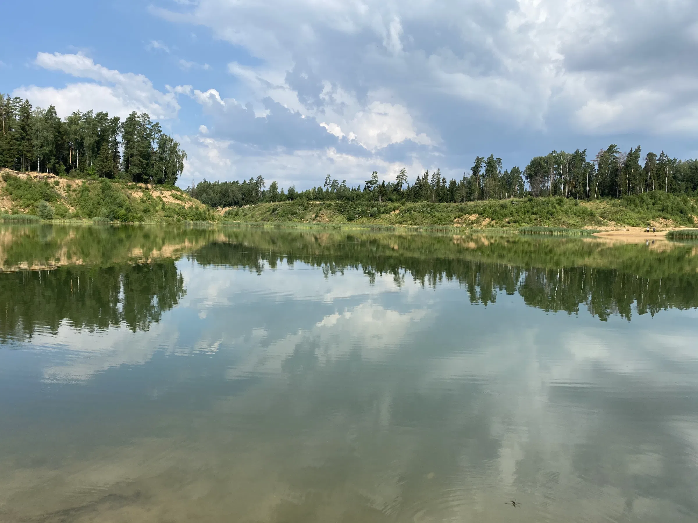 Карьер с озером и лесом, фото 9