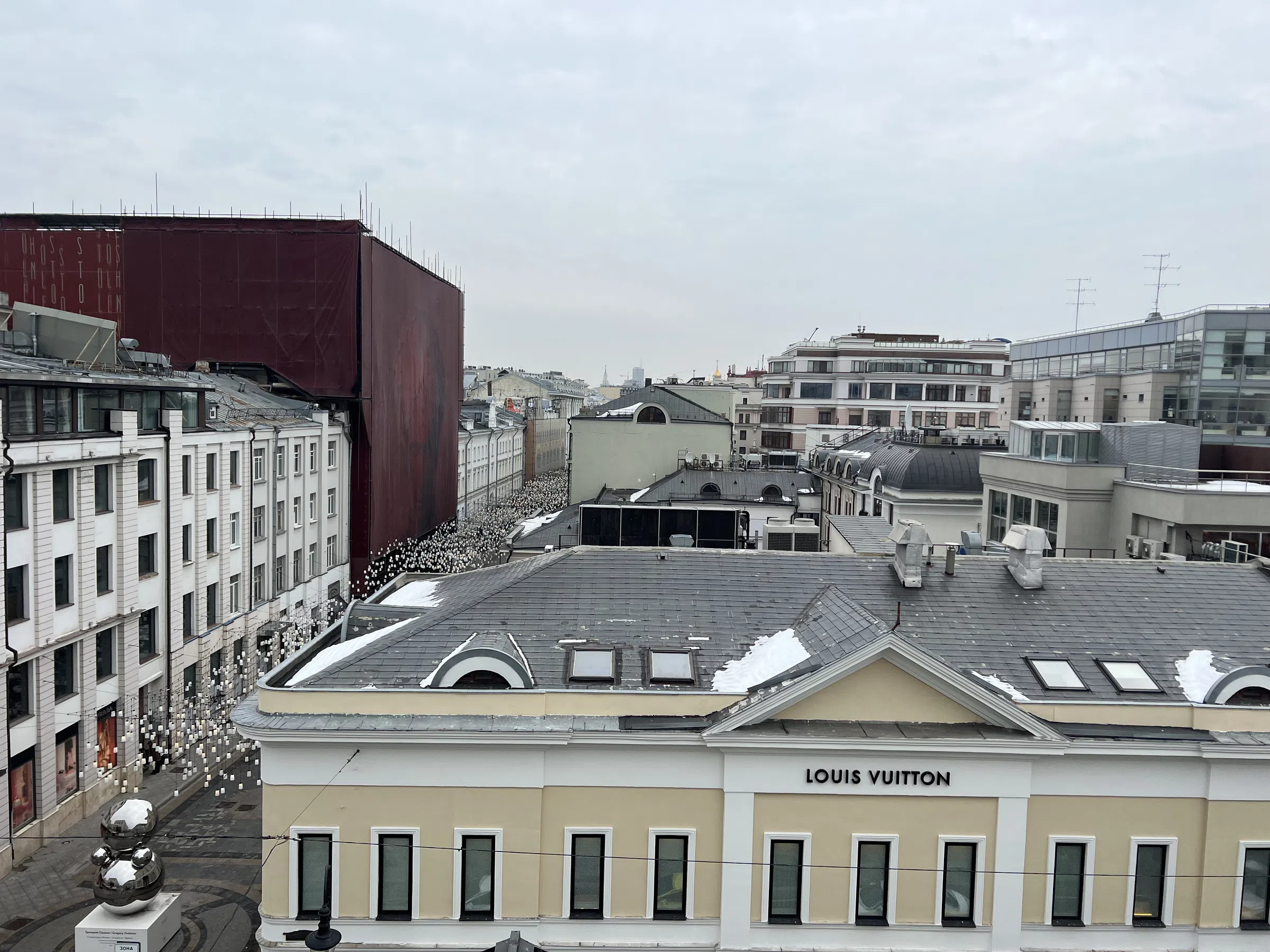 Панорама крыш с куполами, фото 18