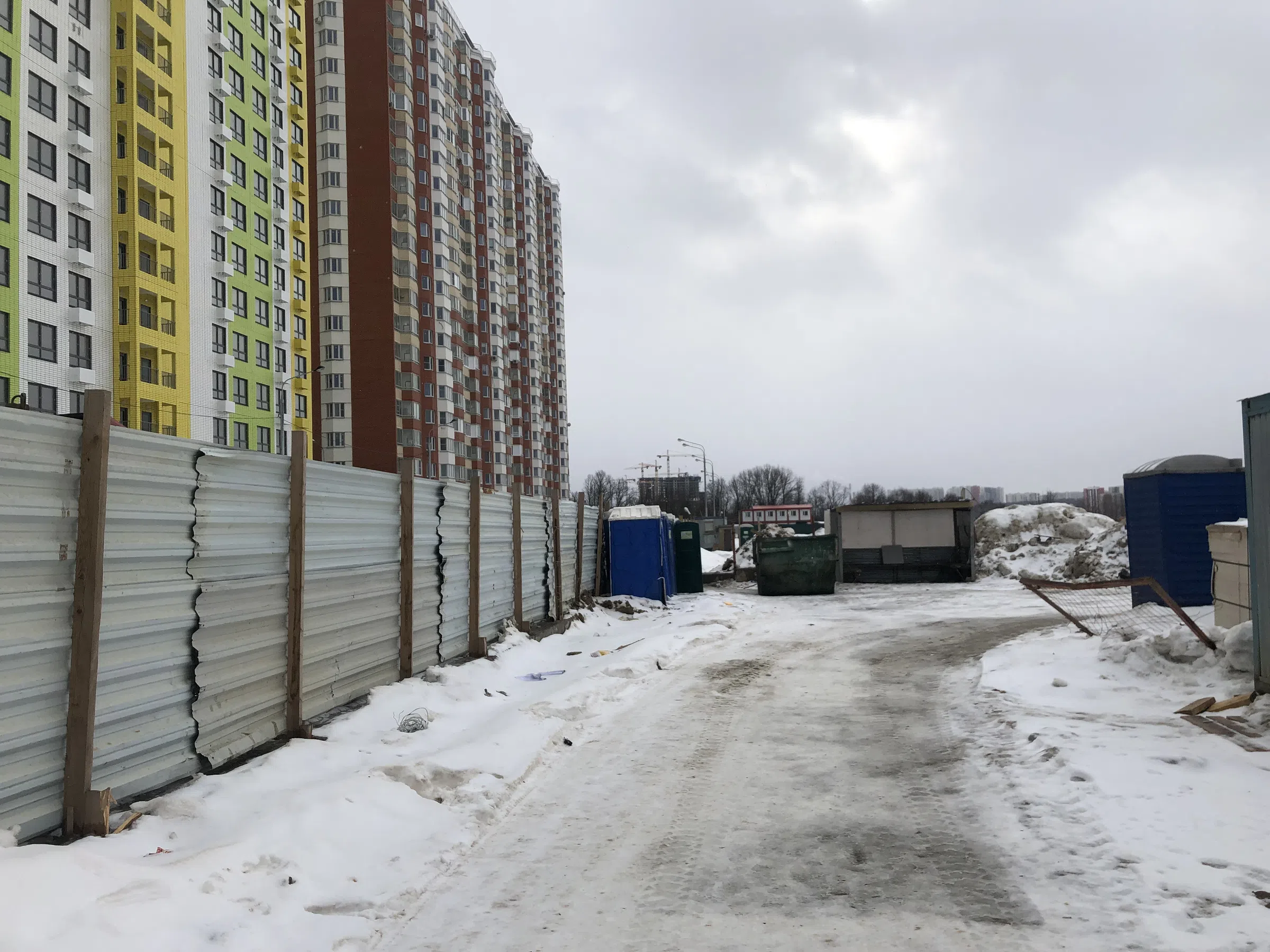 Ряды строительных бытовок, фото 5