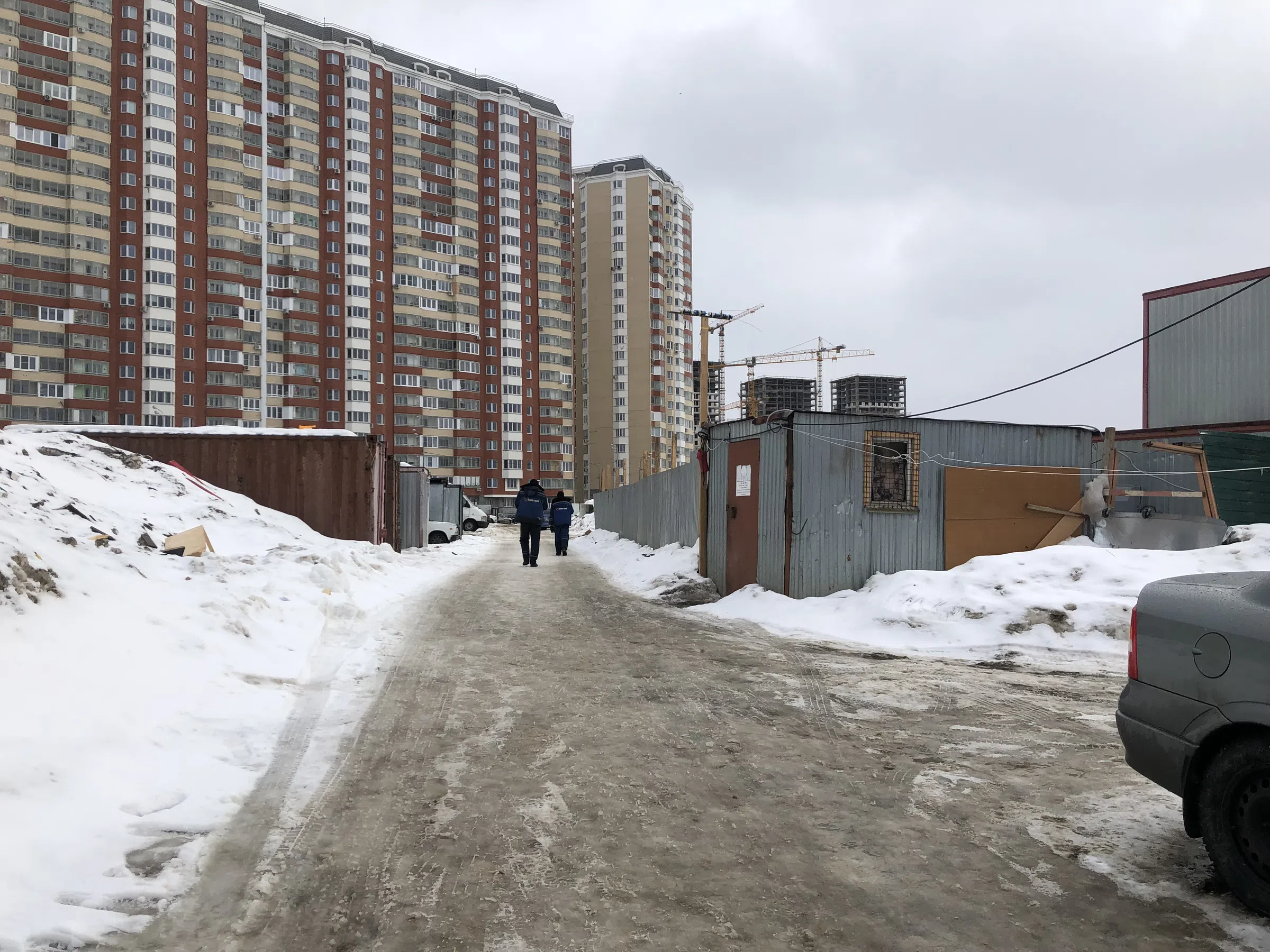 Ряды строительных бытовок, фото 17