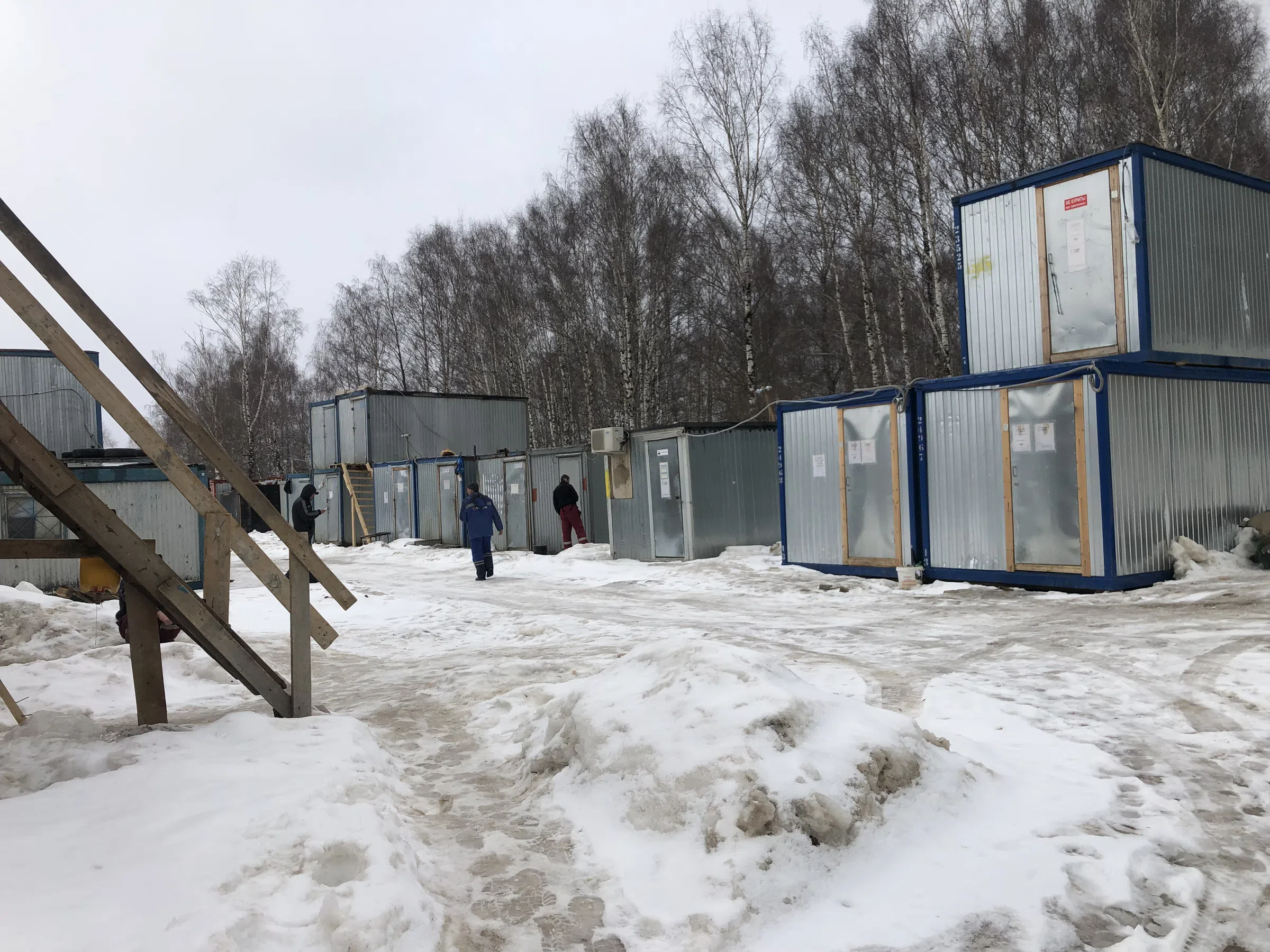 Ряды строительных бытовок, фото 6