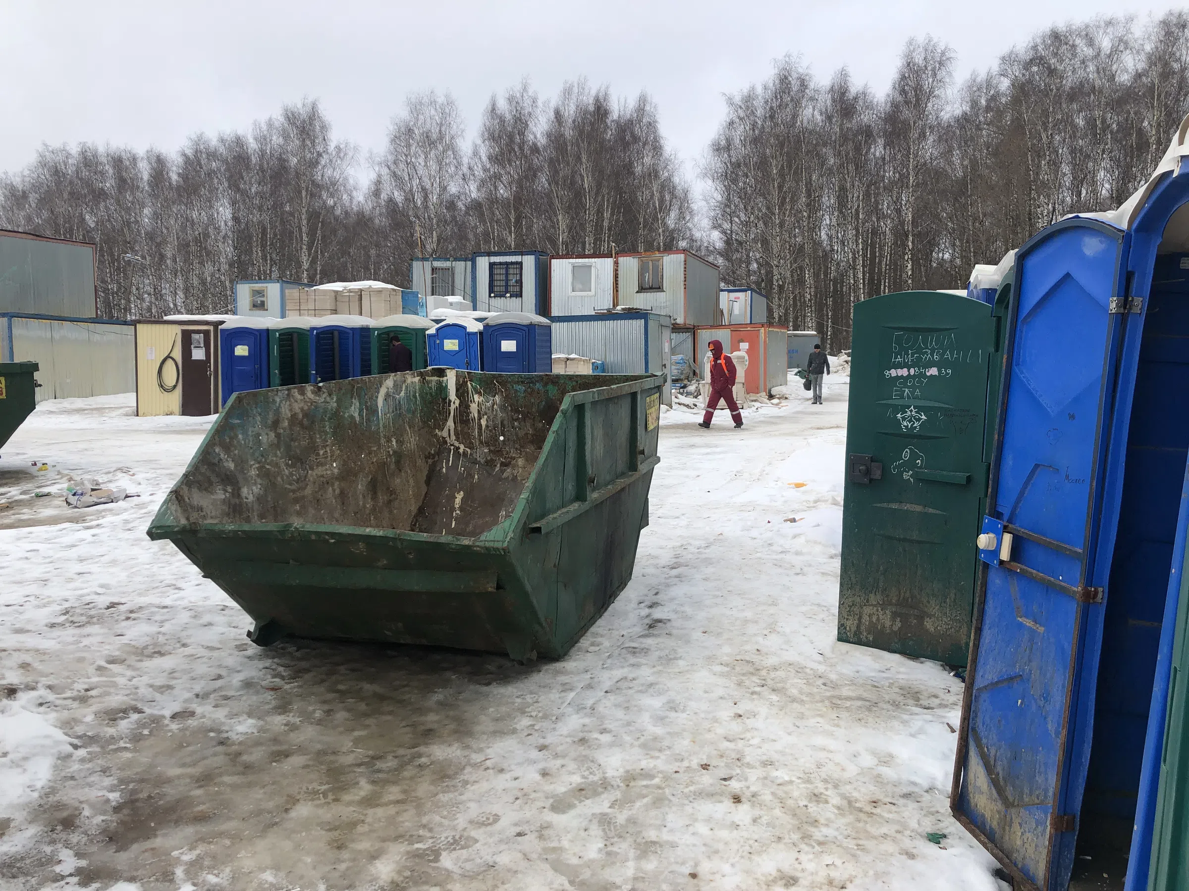 Ряды строительных бытовок, фото 3