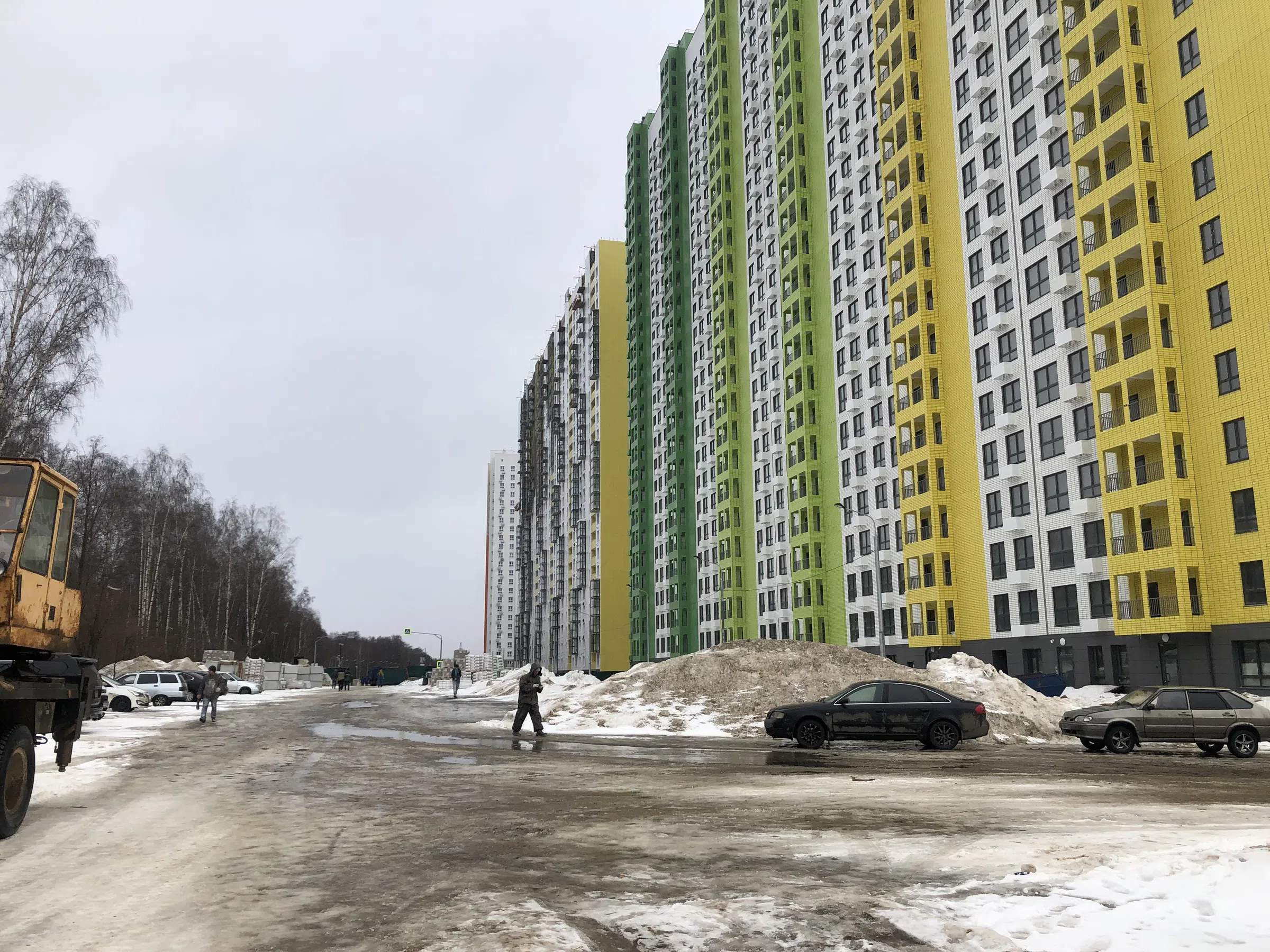 Ряды строительных бытовок, фото 7