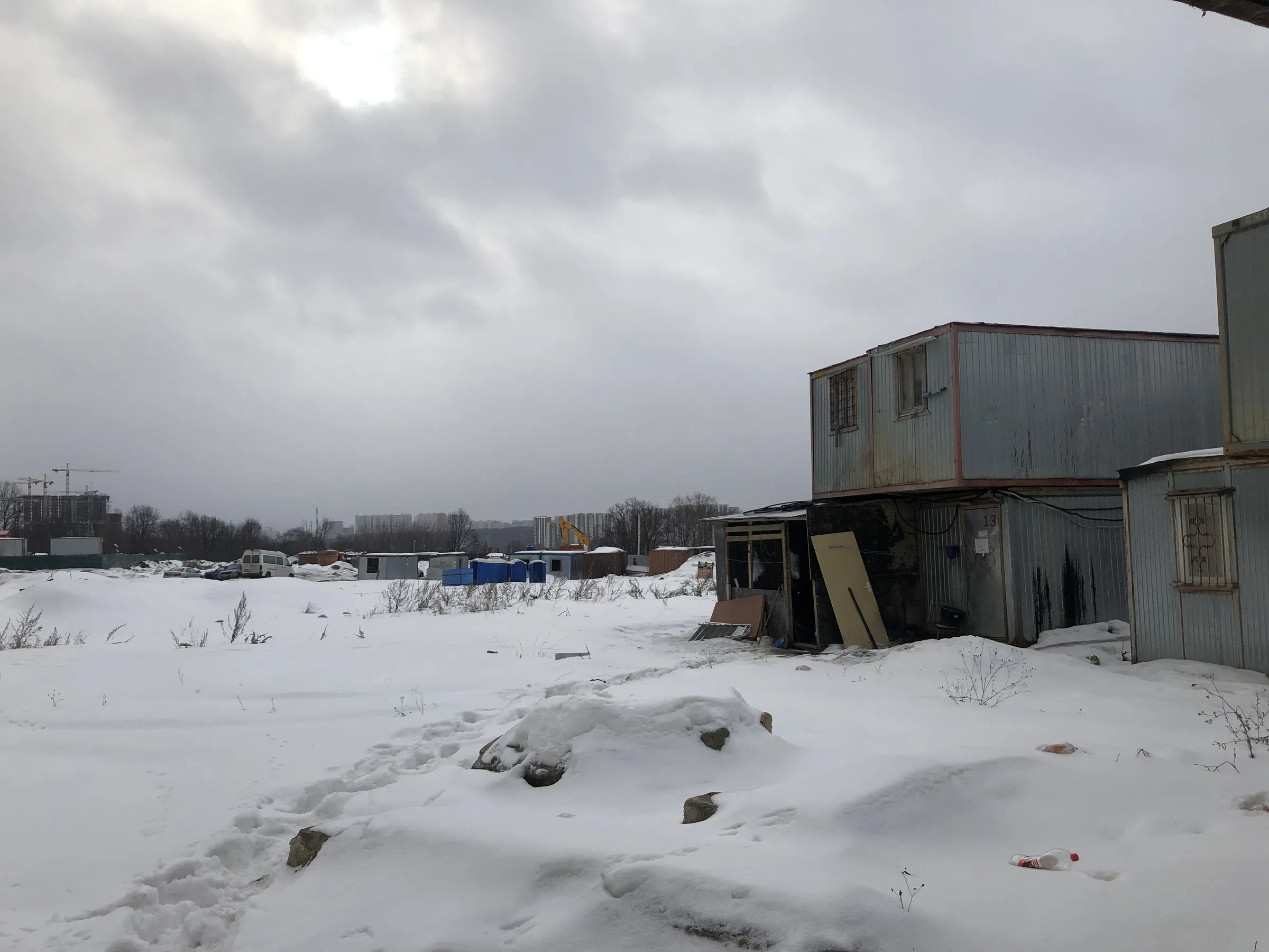 Ряды строительных бытовок, фото 14