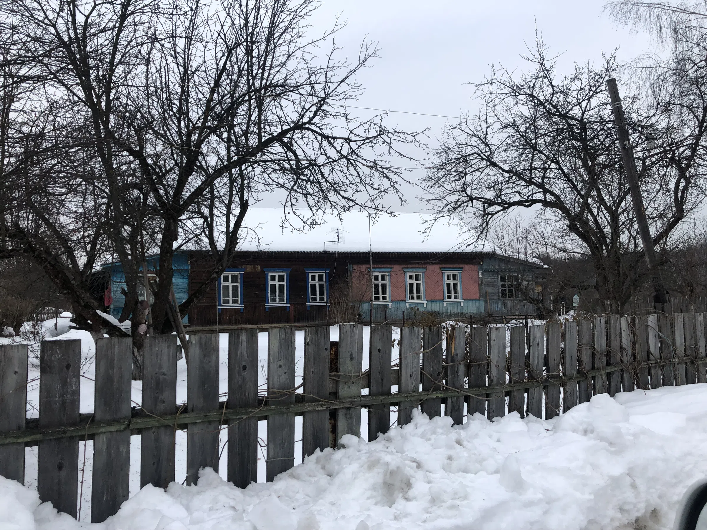 Деревенский дом в снегу, фото 10