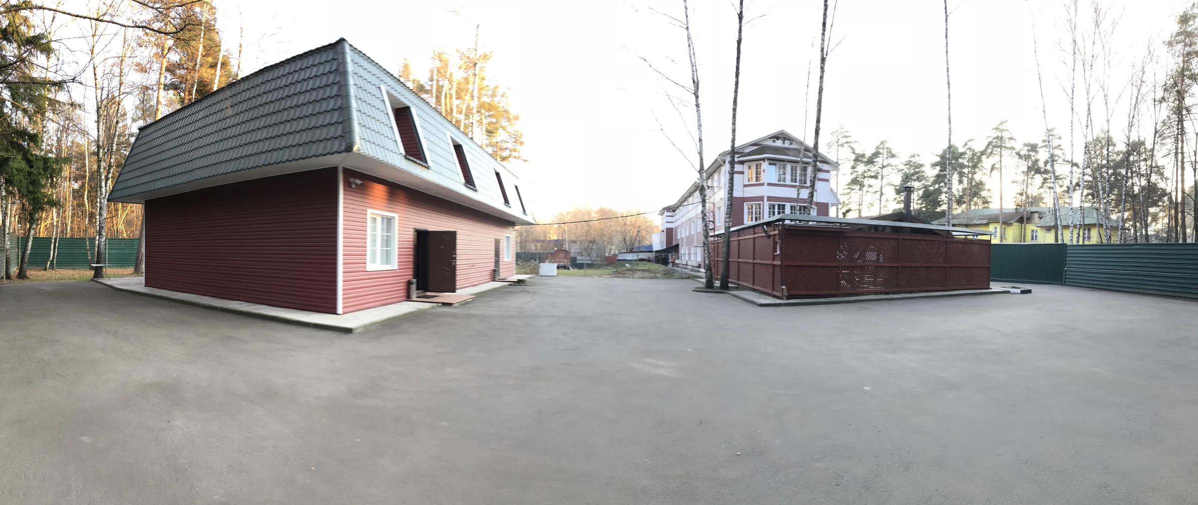 Загородный отель с отделкой деревом, фото 22
