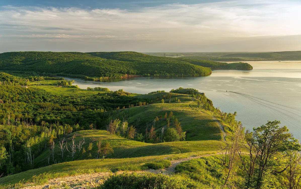 Панорама на речную изгибу, фото 2