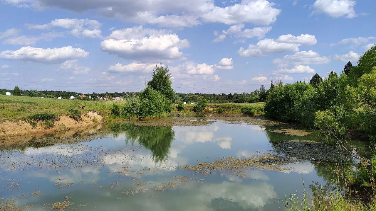Парк с прудом и полянами, фото 3
