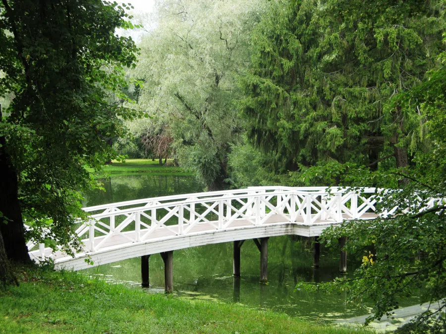 Старинная усадьба с прудом, фото 3