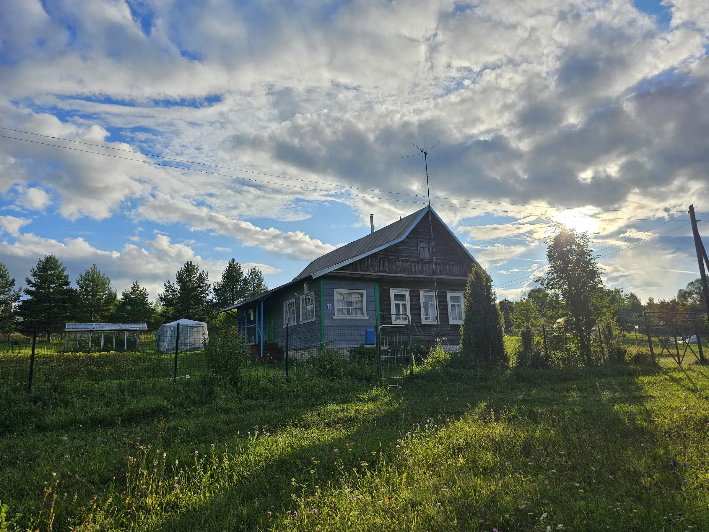 Зелёная резная дача, фото 1