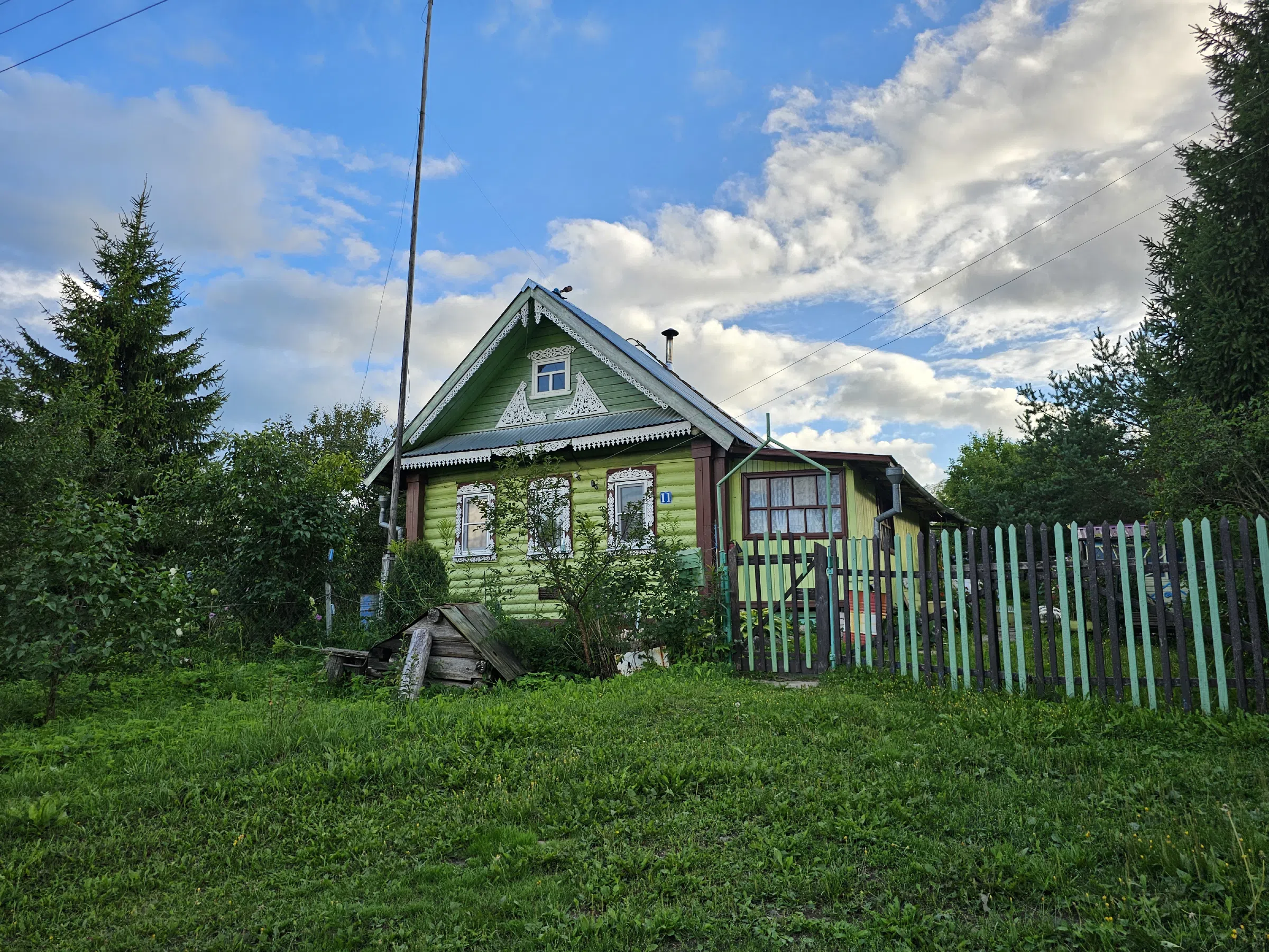 Зелёная резная дача, фото 4