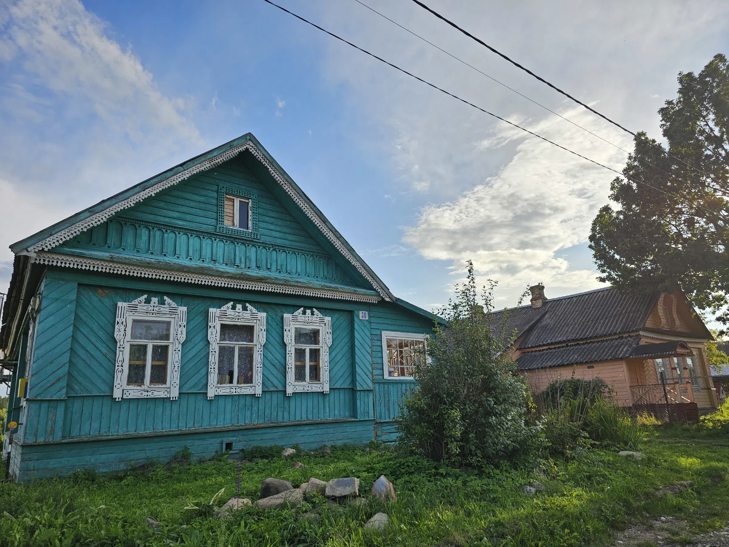 Резная бирюзовая дача, фото 4