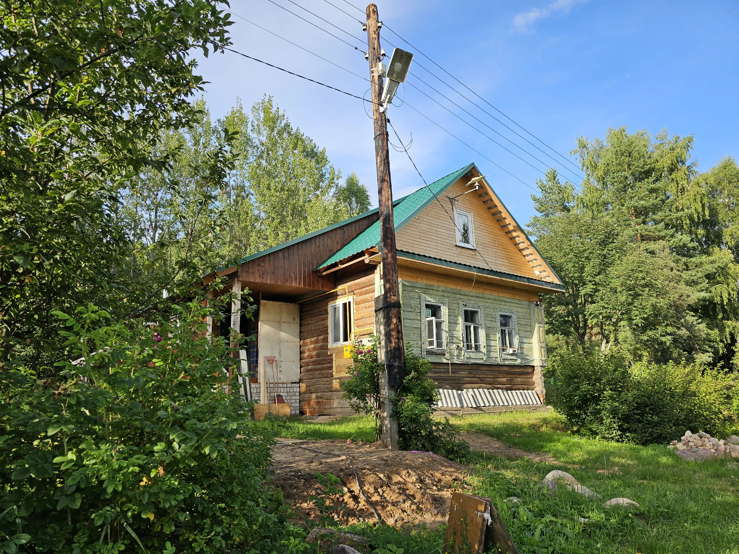 Резная бирюзовая дача, фото 2