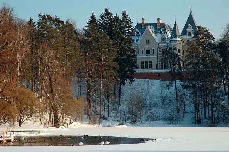 Усадьба с башенками у воды, фото 4