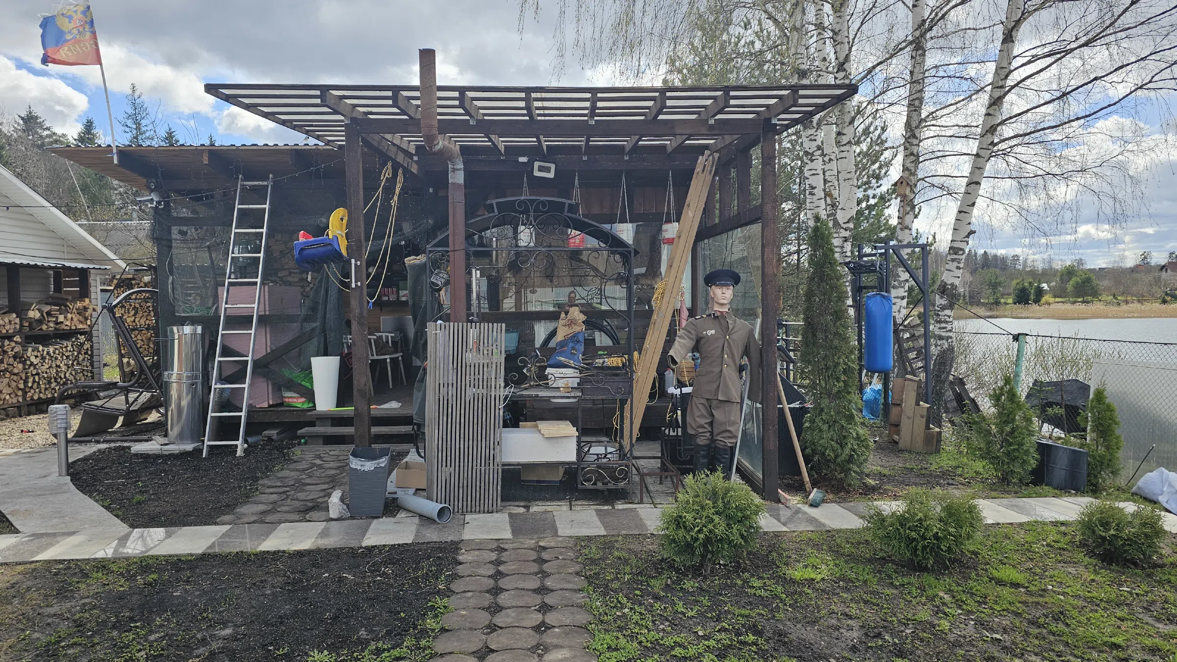 Дача у воды в лесу, фото 20
