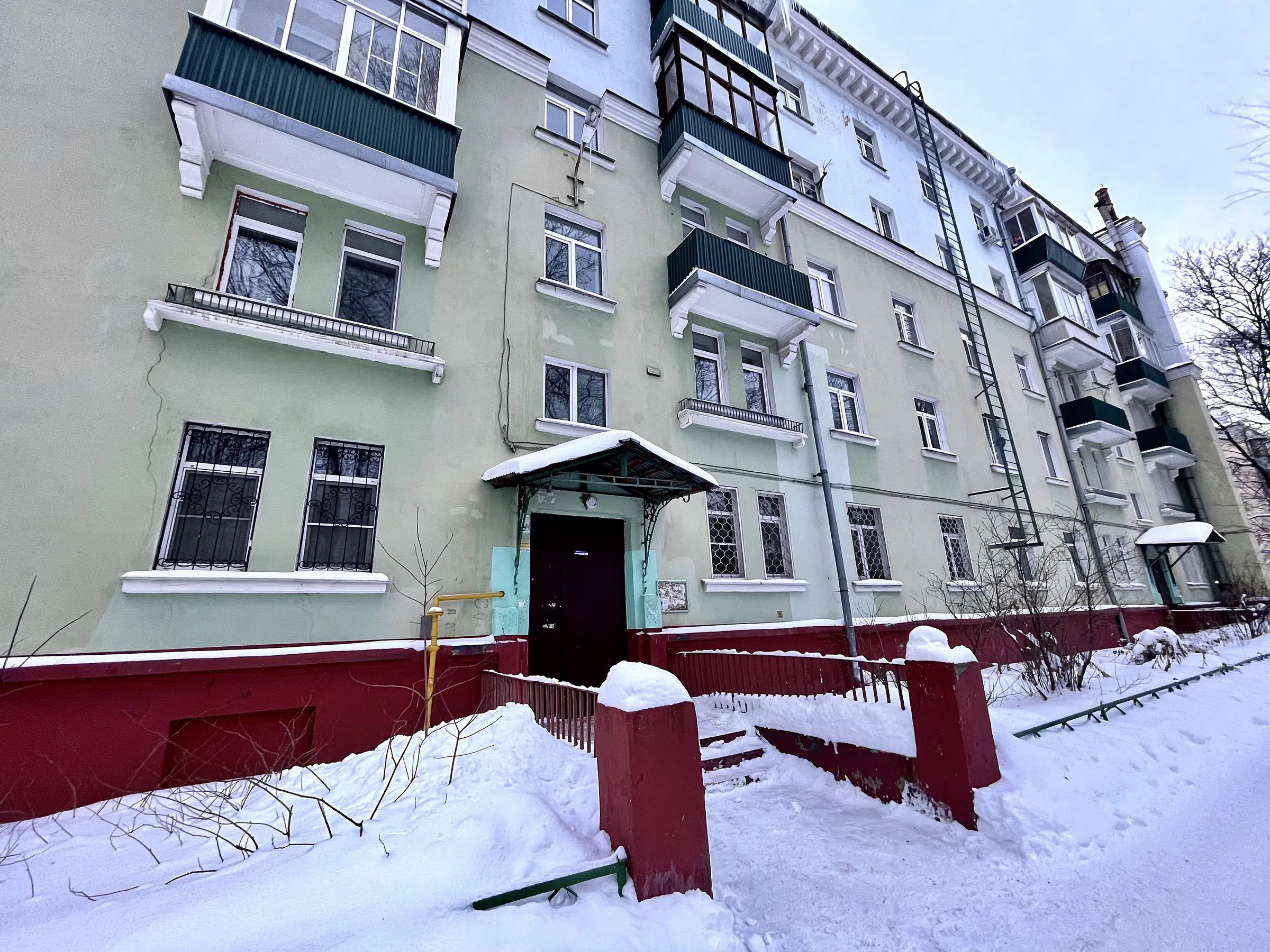 Зеленый фасад, арки, фото 9