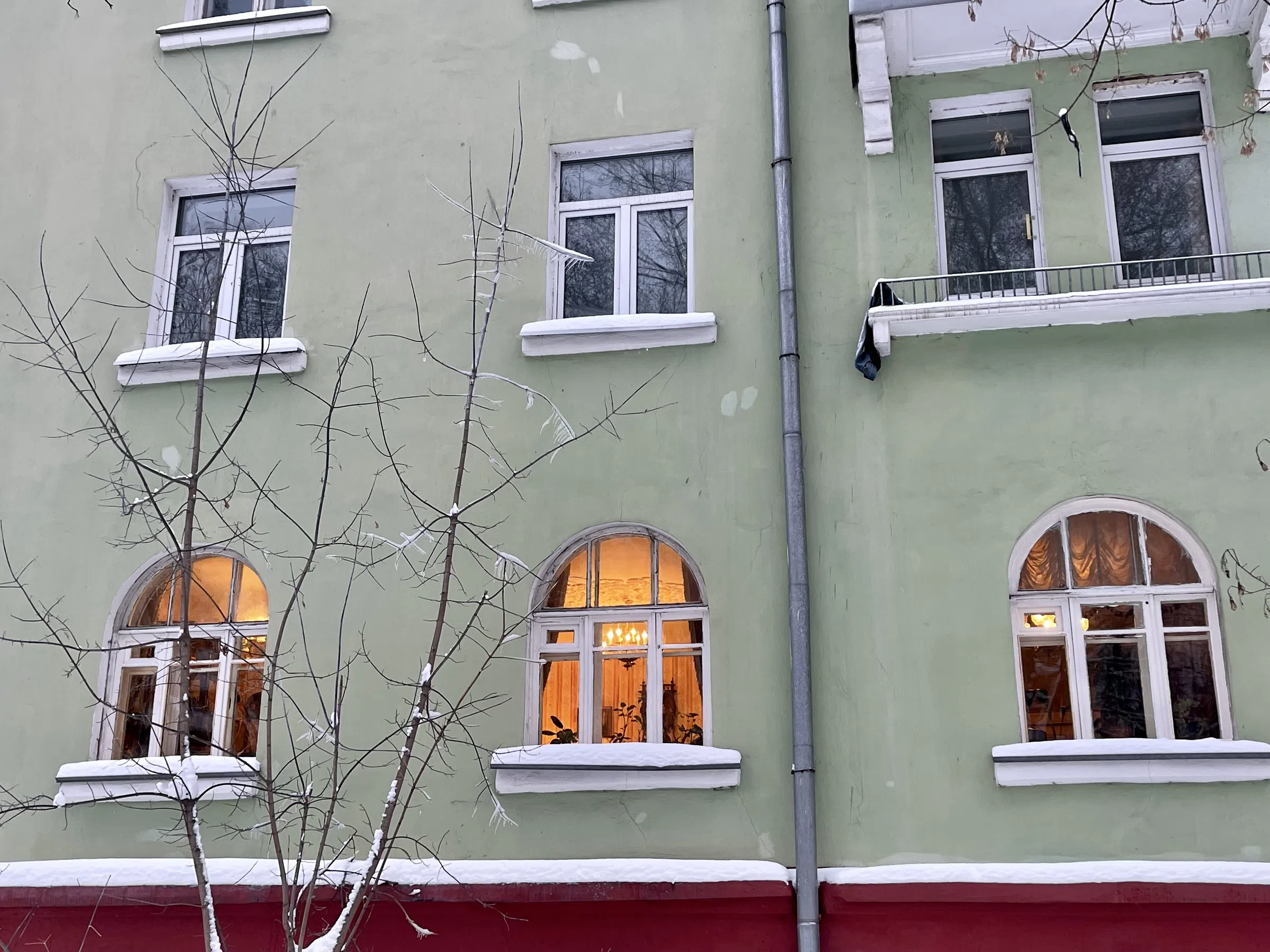 Зеленый фасад, арки, фото 11