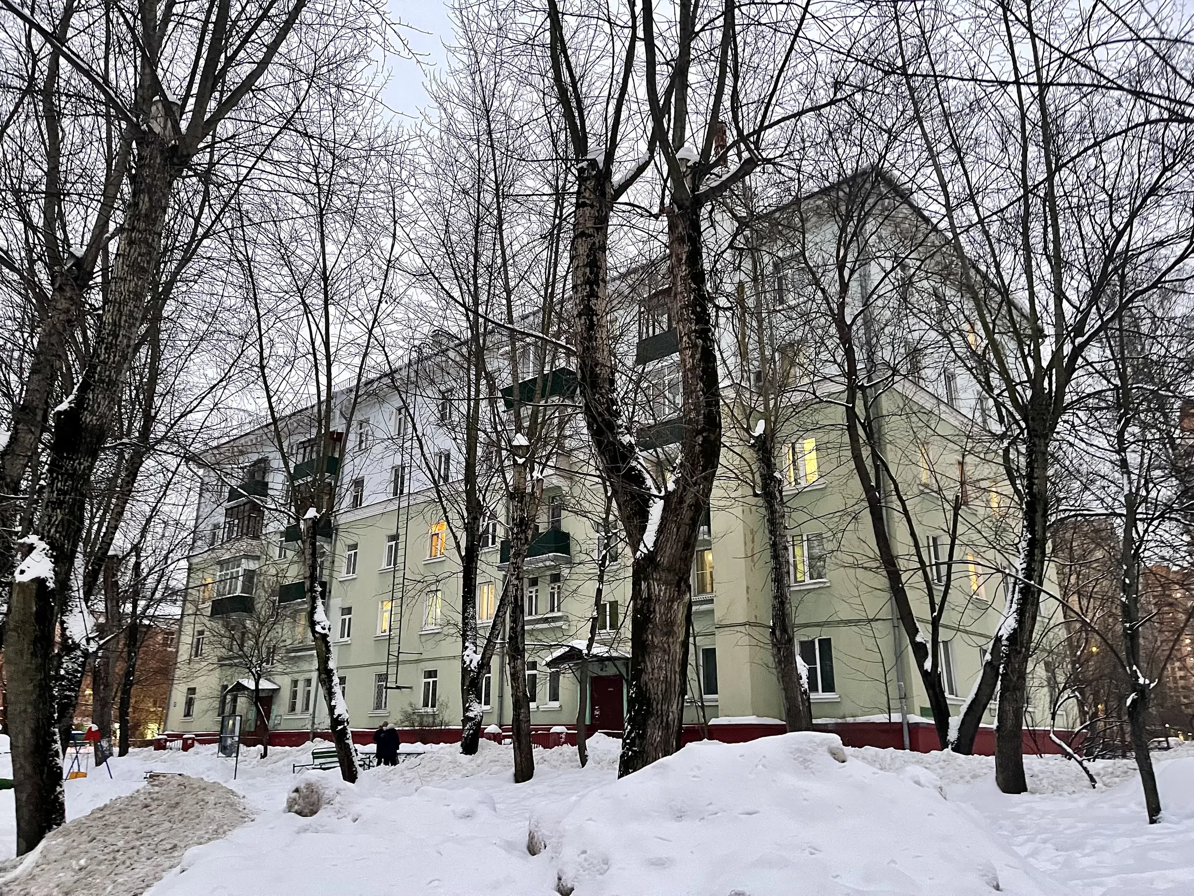 Зеленый фасад, арки, фото 6