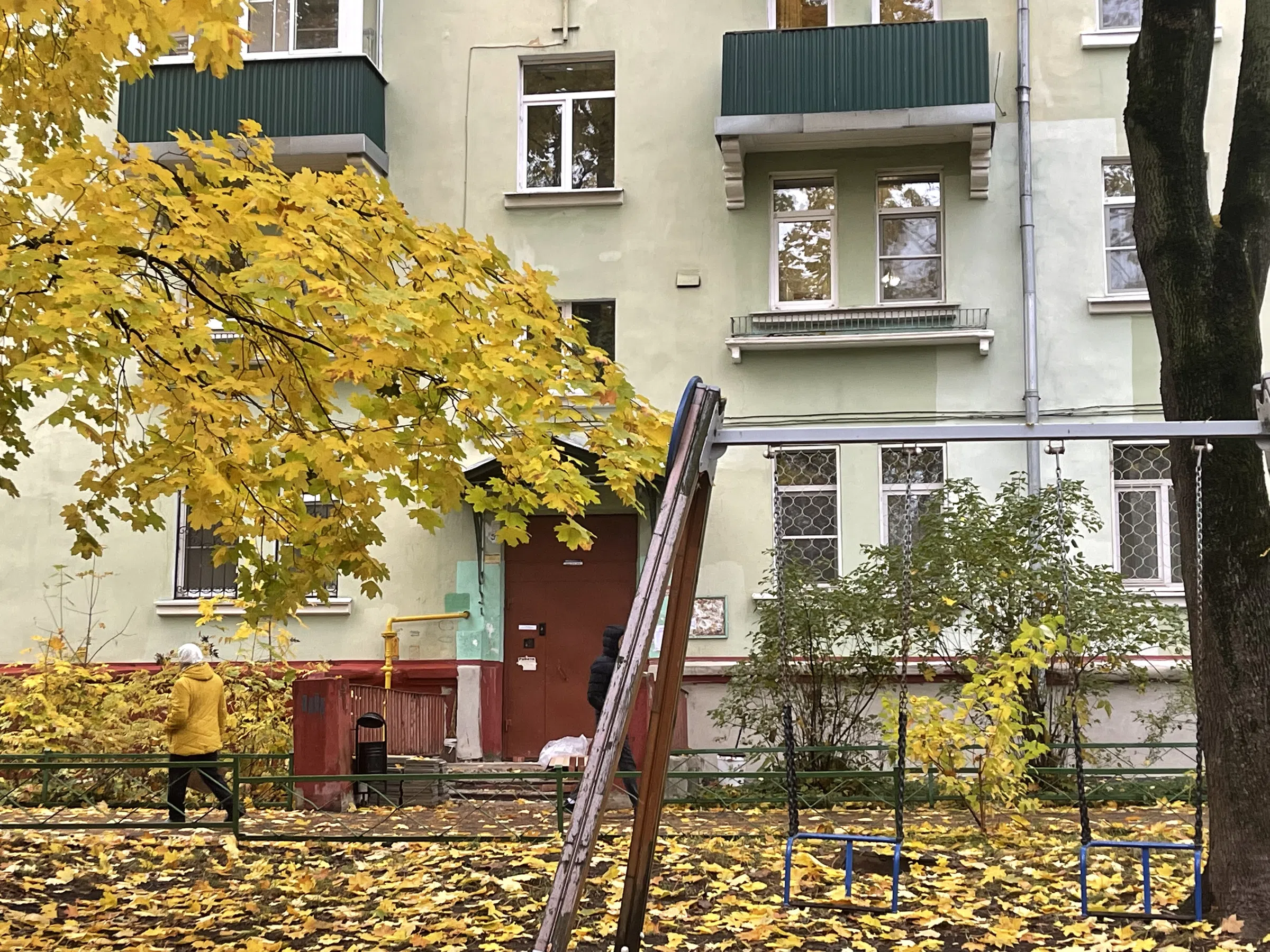 Зеленый фасад, арки, фото 2