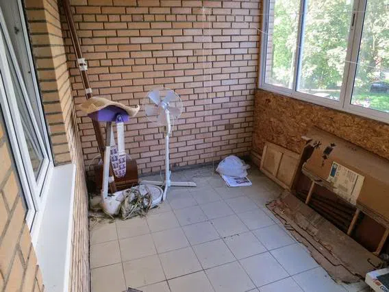 Хрущёвка с узорными обоями, фото 10