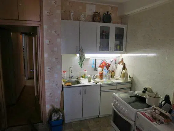 Хрущёвка с узорными обоями, фото 22