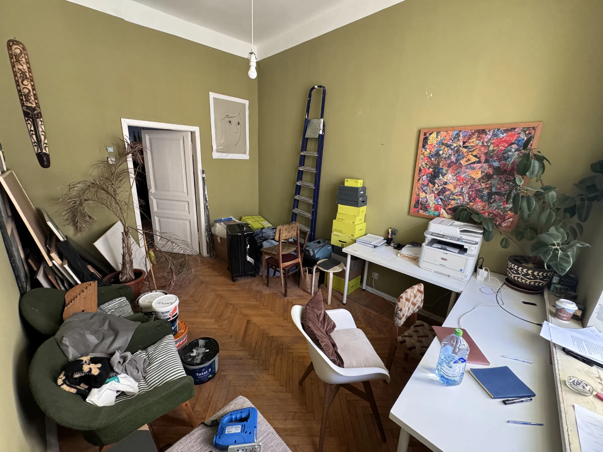 Ванная с растениями, фото 17