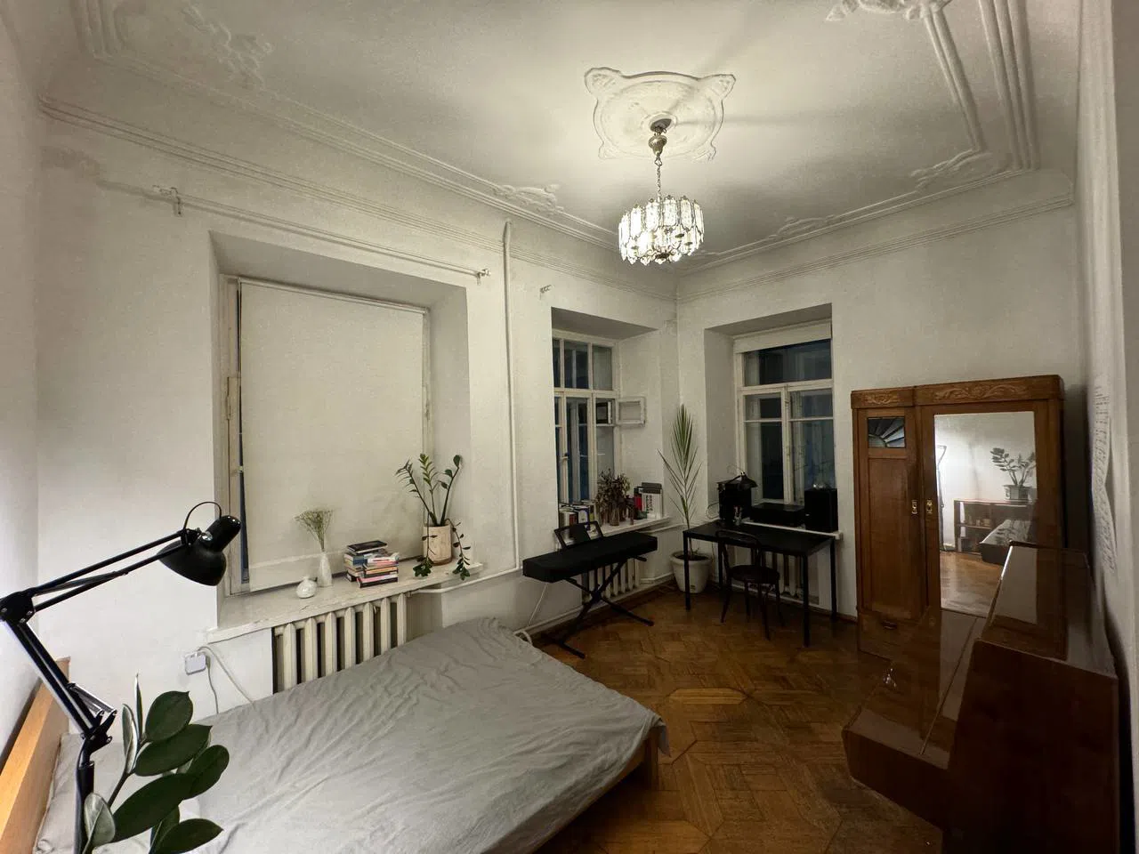 Ретро-квартира с узким коридором, фото 14