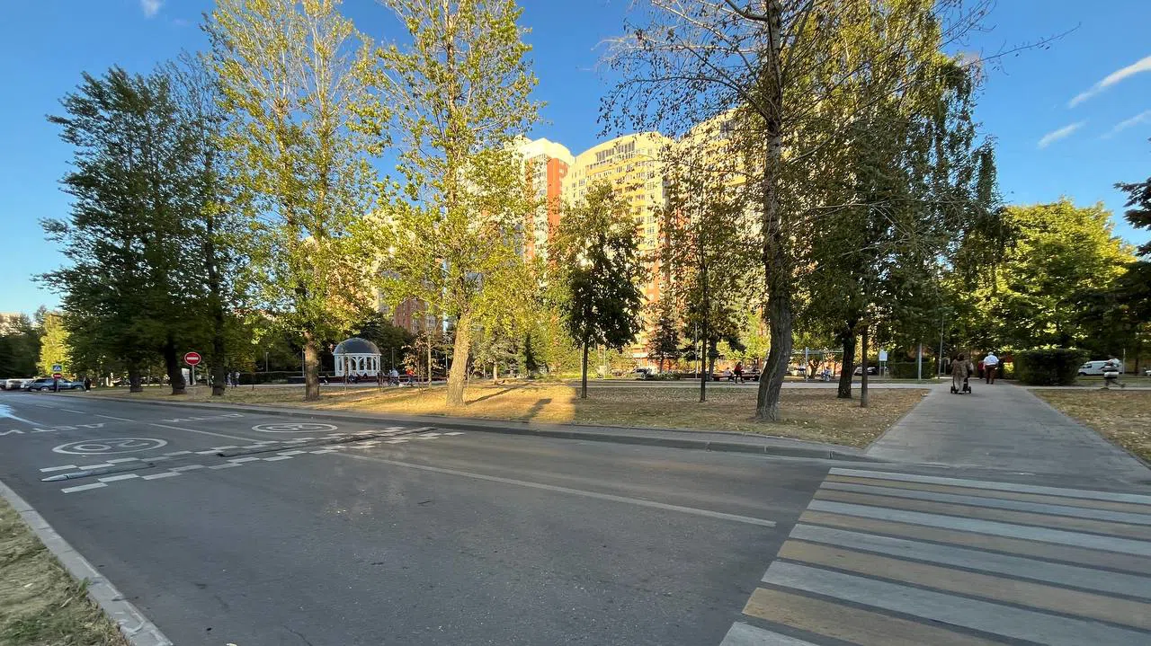 Городской парк с аллеей, фото 12