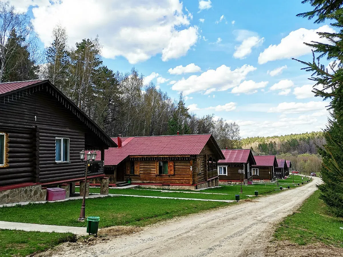 Ряд домов в лесу, фото 8