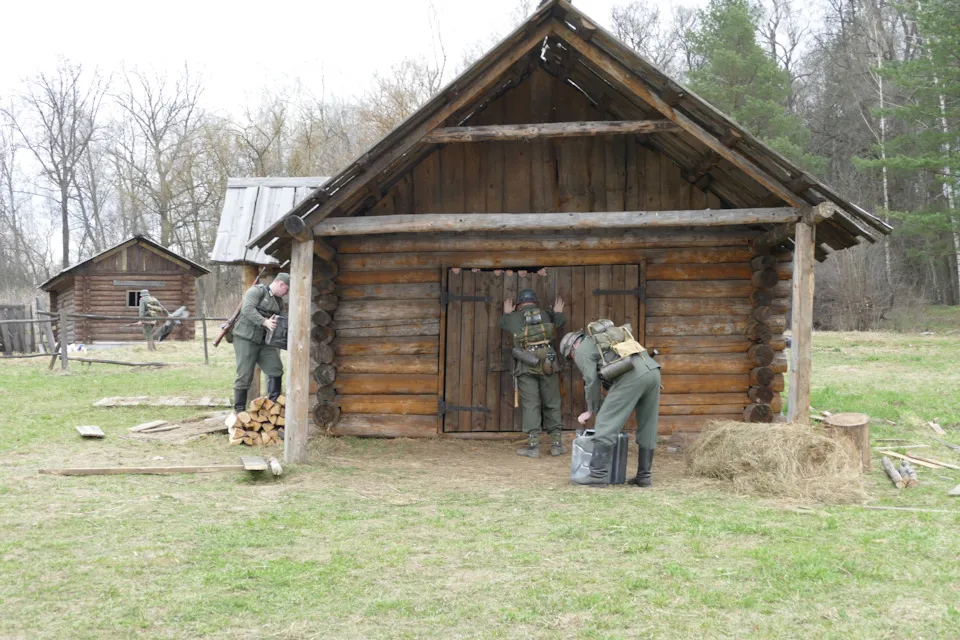 Усадьба в заснеженном парке, фото 24