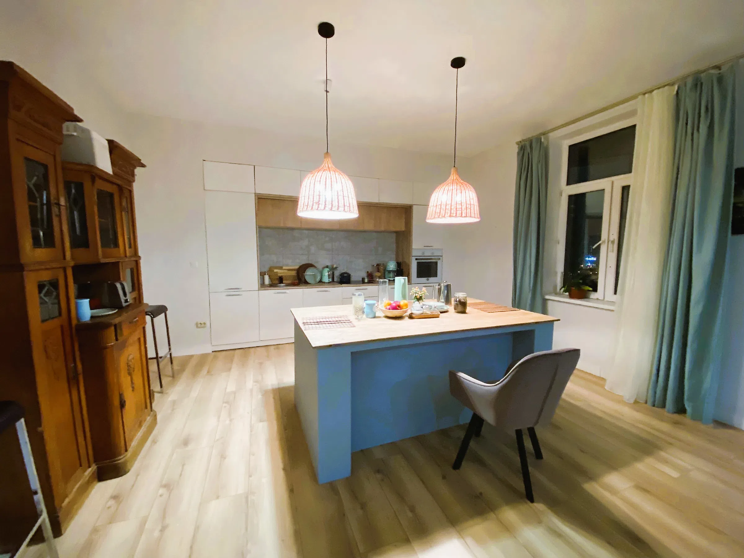 Квартира с бирюзовыми акцентами, фото 15