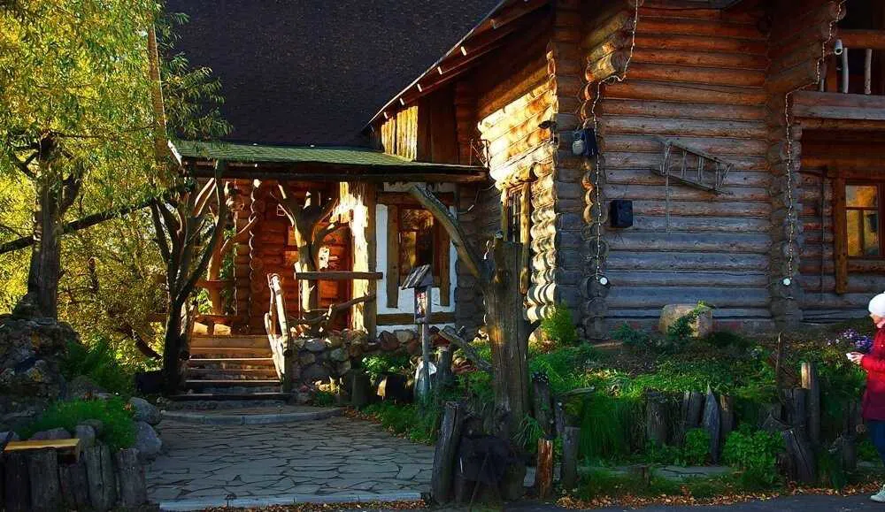 Дача в лесу с печью, фото 1