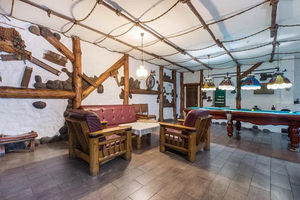 Бар-бильярдная в русском стиле, фото 10